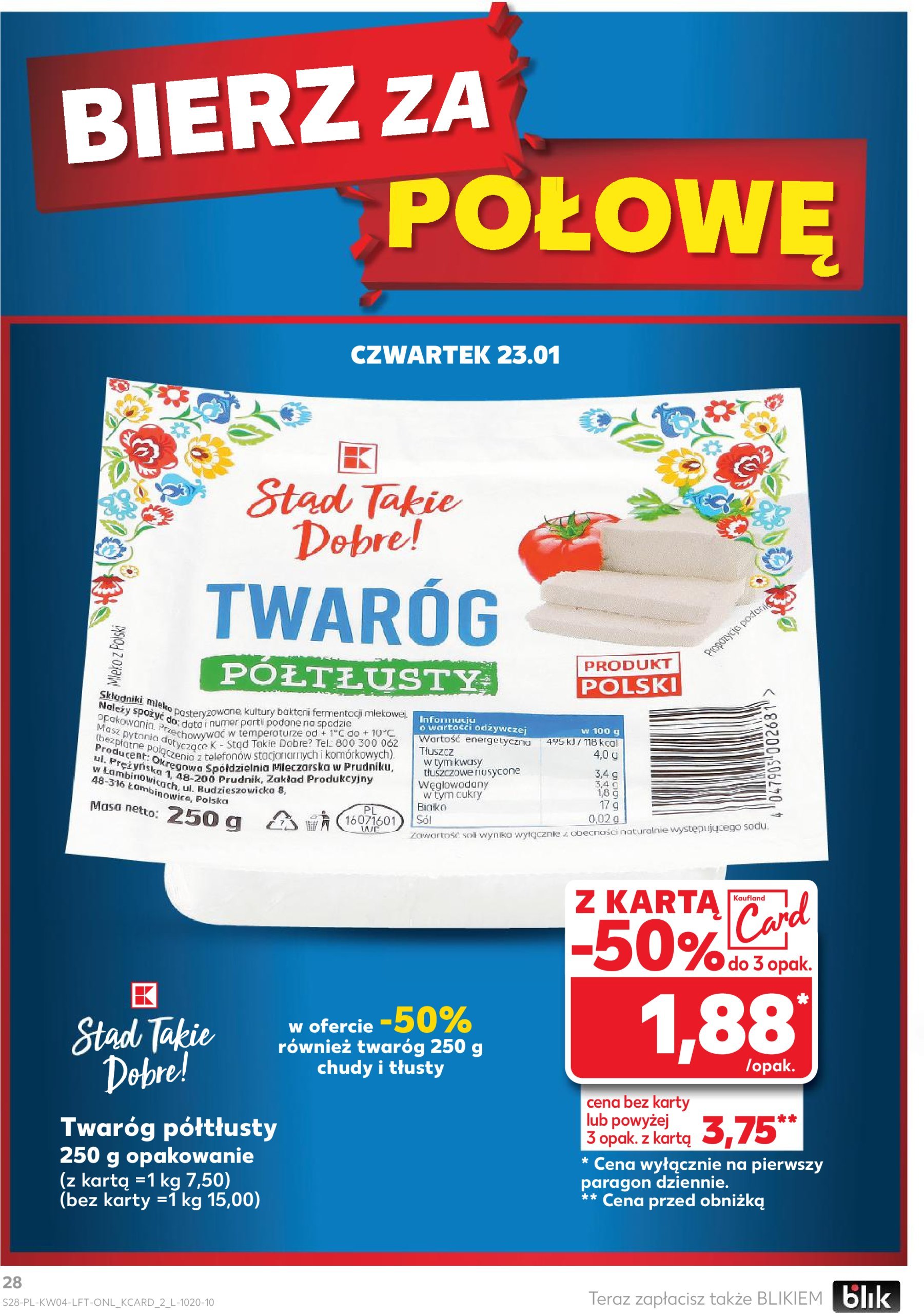 kaufland - Kaufland gazetka ważna od 23.01. - 29.01. - page: 28