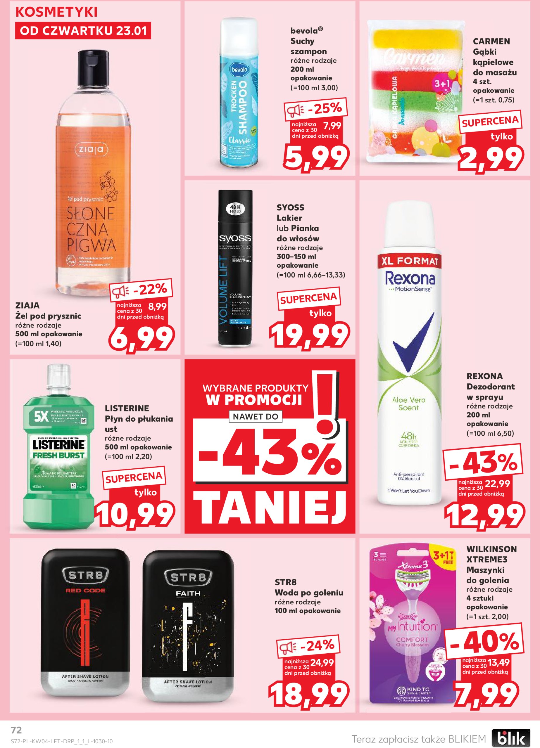 kaufland - Kaufland gazetka ważna od 23.01. - 29.01. - page: 72