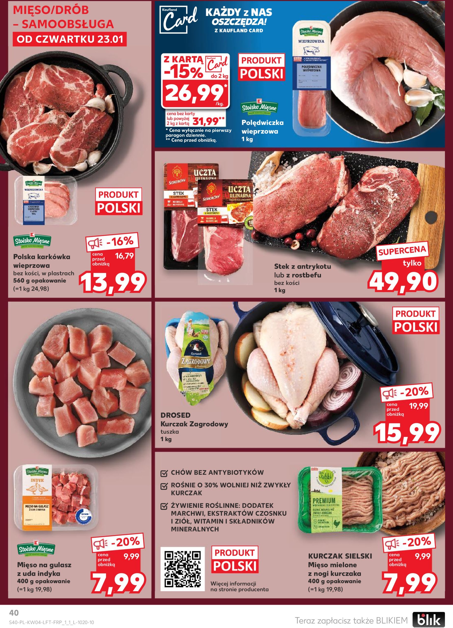 kaufland - Kaufland gazetka ważna od 23.01. - 29.01. - page: 40