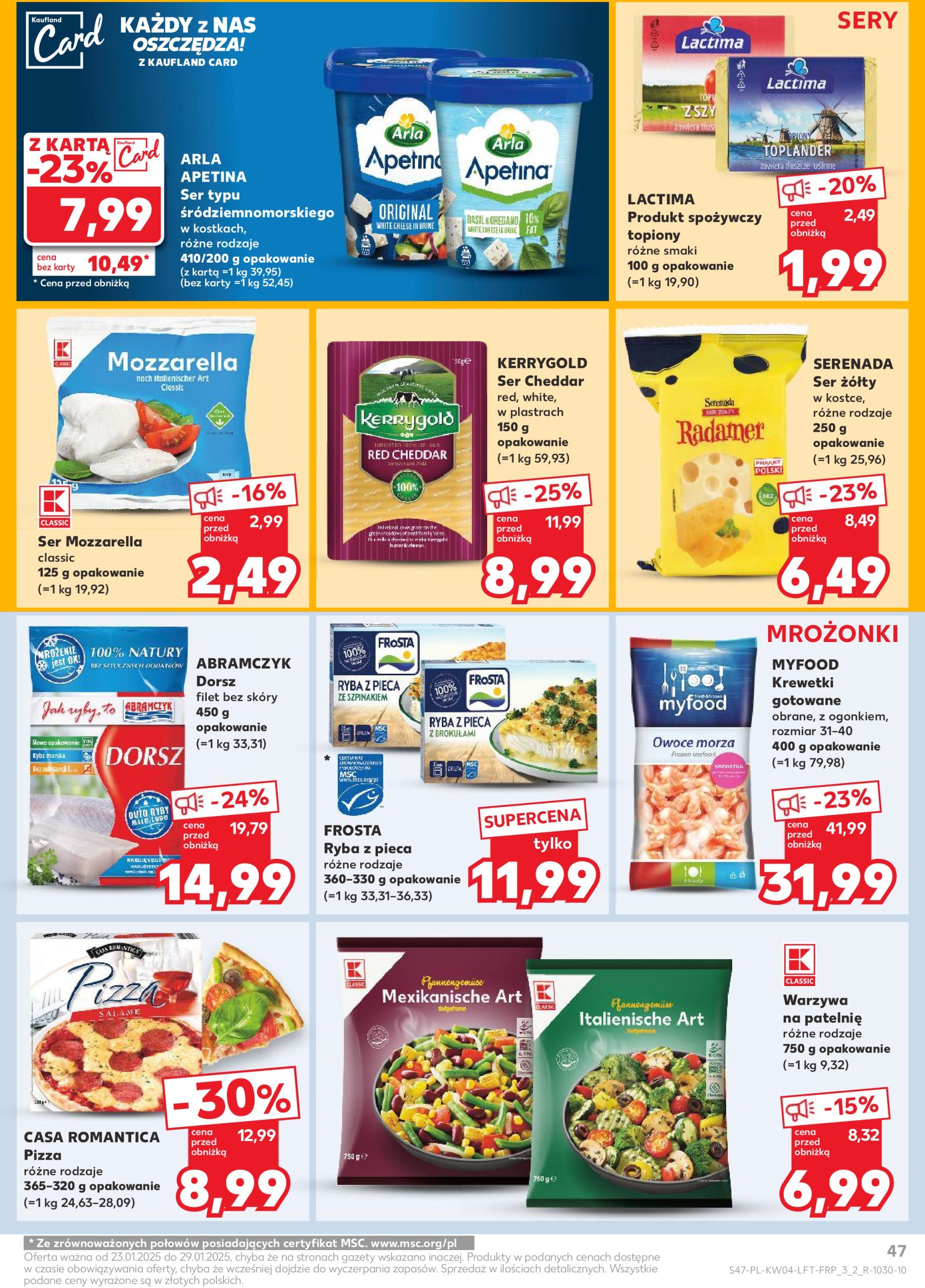 kaufland - Kaufland gazetka ważna od 23.01. - 29.01. - page: 47