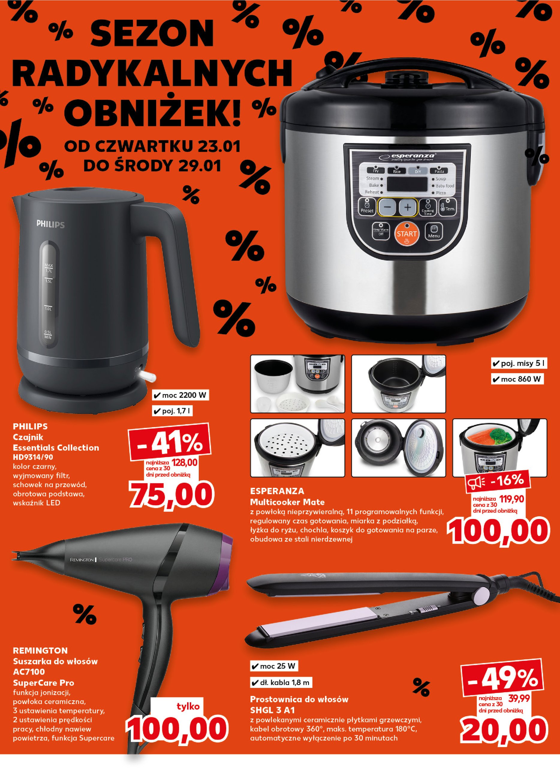 kaufland - Kaufland - Mega okazje gazetka ważna od 23.01. - 29.01. - page: 4