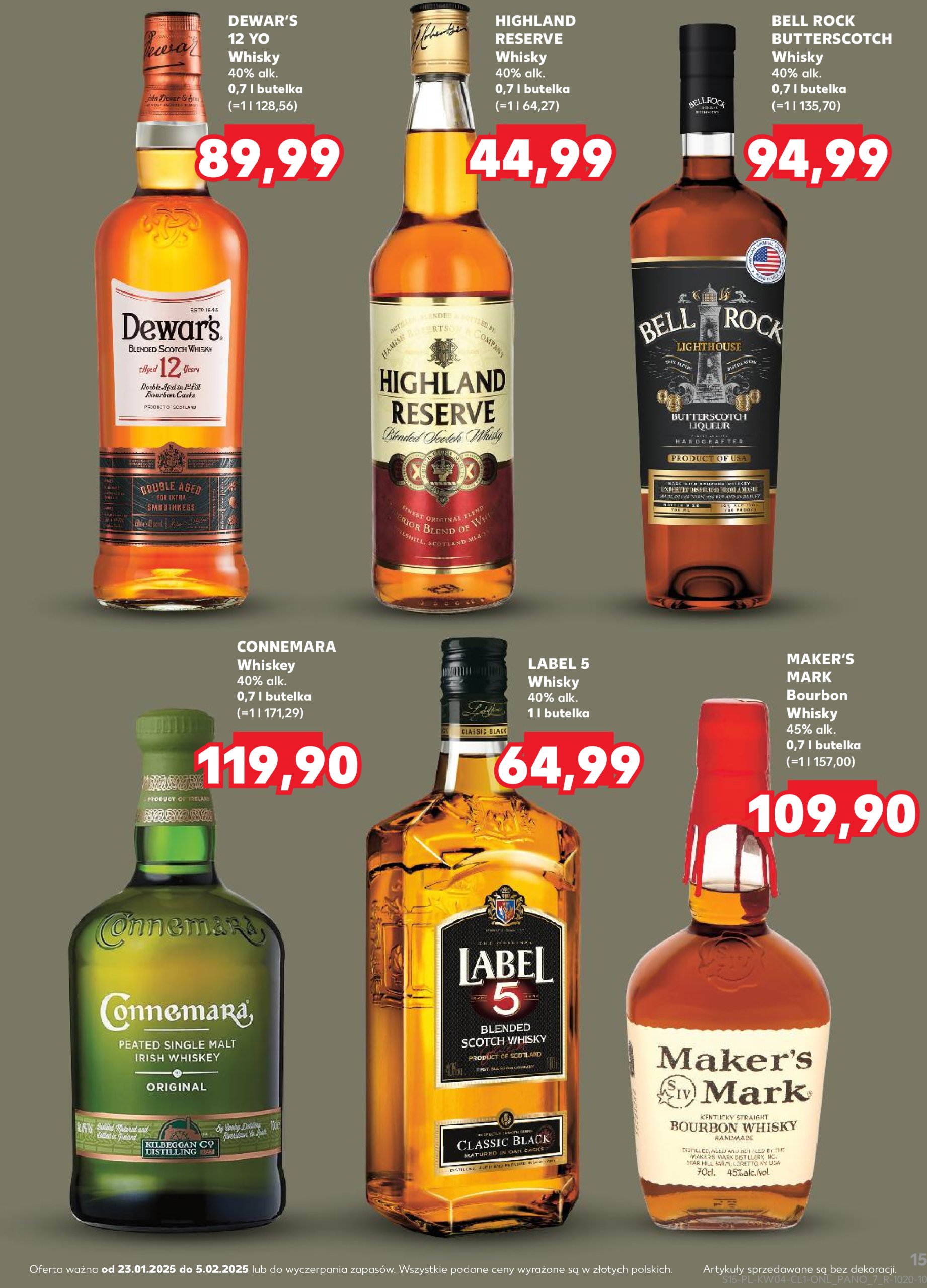 kaufland - Kaufland - Barek gazetka ważna od 23.01. - 05.02. - page: 15