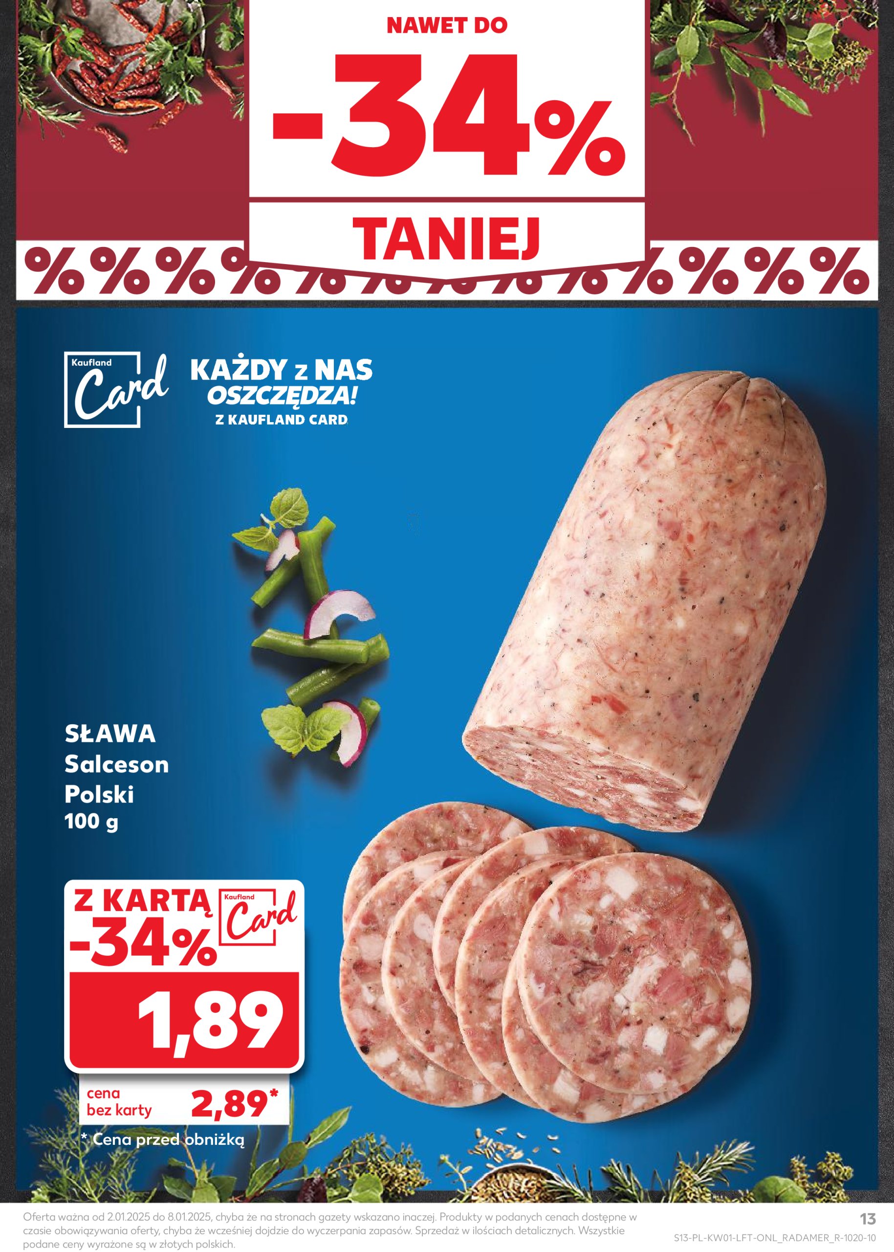 kaufland - Kaufland gazetka ważna od 02.01. - 08.01. - page: 13