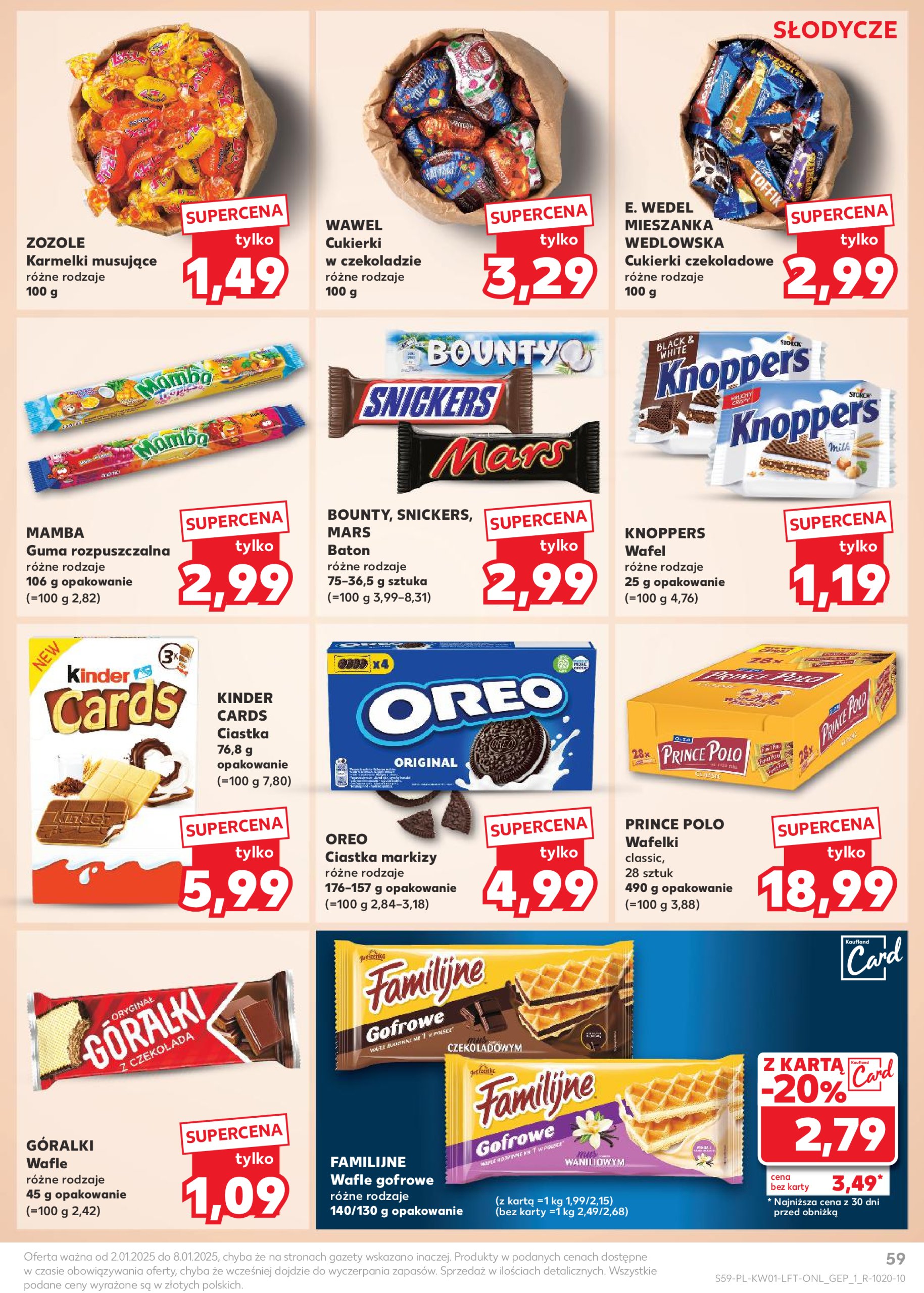 kaufland - Kaufland gazetka ważna od 02.01. - 08.01. - page: 59