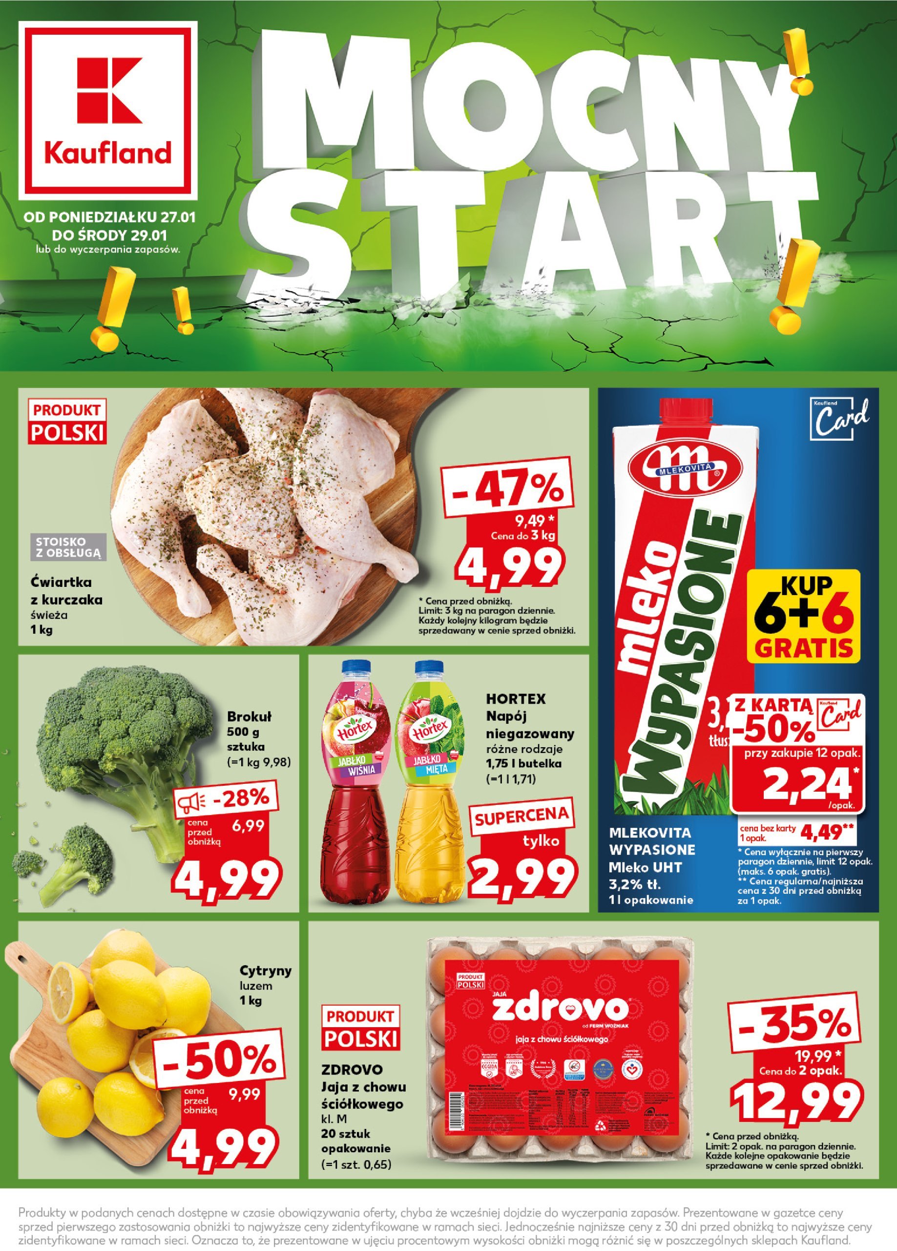 kaufland - Kaufland - Mocny start gazetka ważna od 27.01. - 29.01.