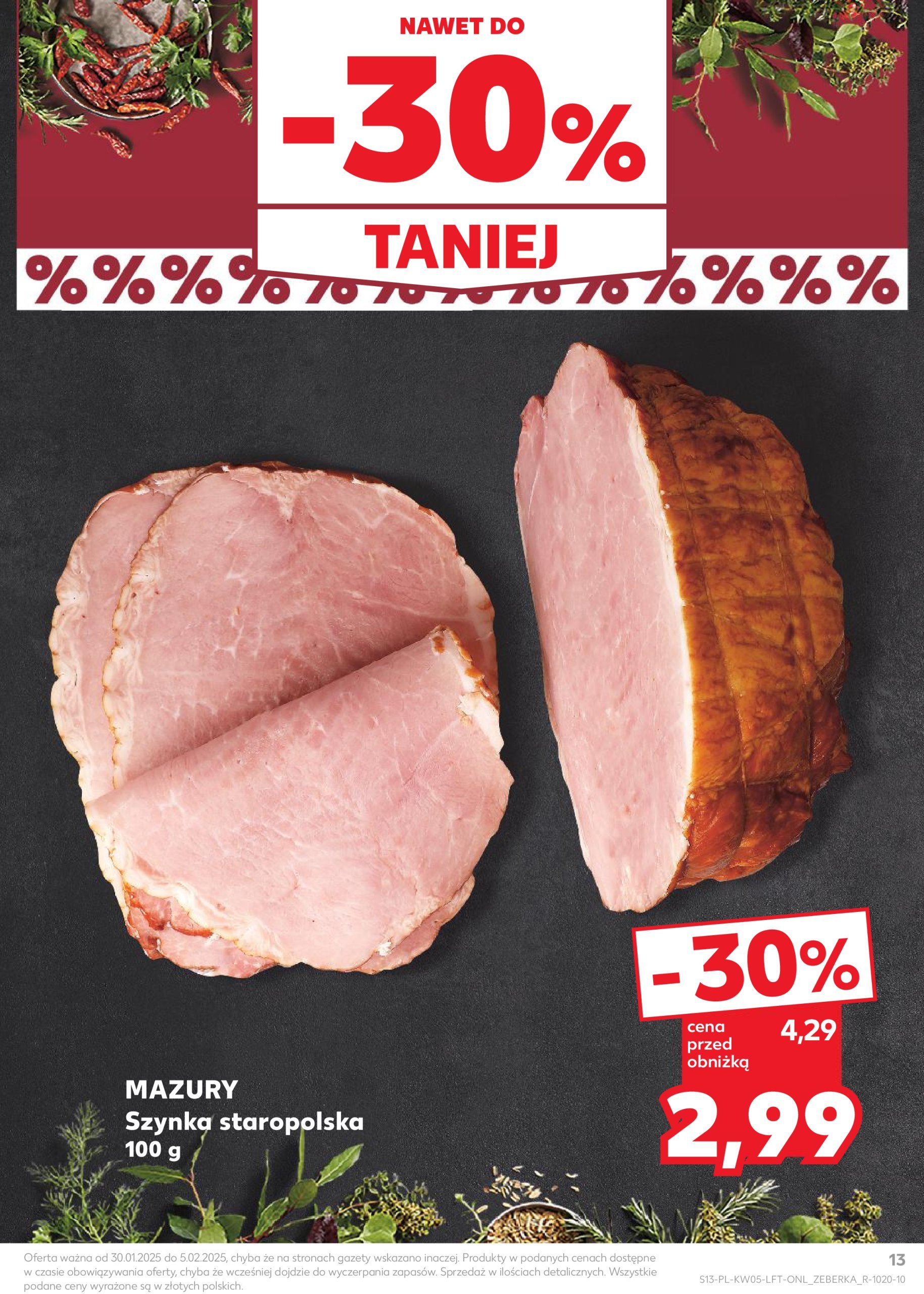 kaufland - Kaufland gazetka ważna od 30.01. - 05.02. - page: 13