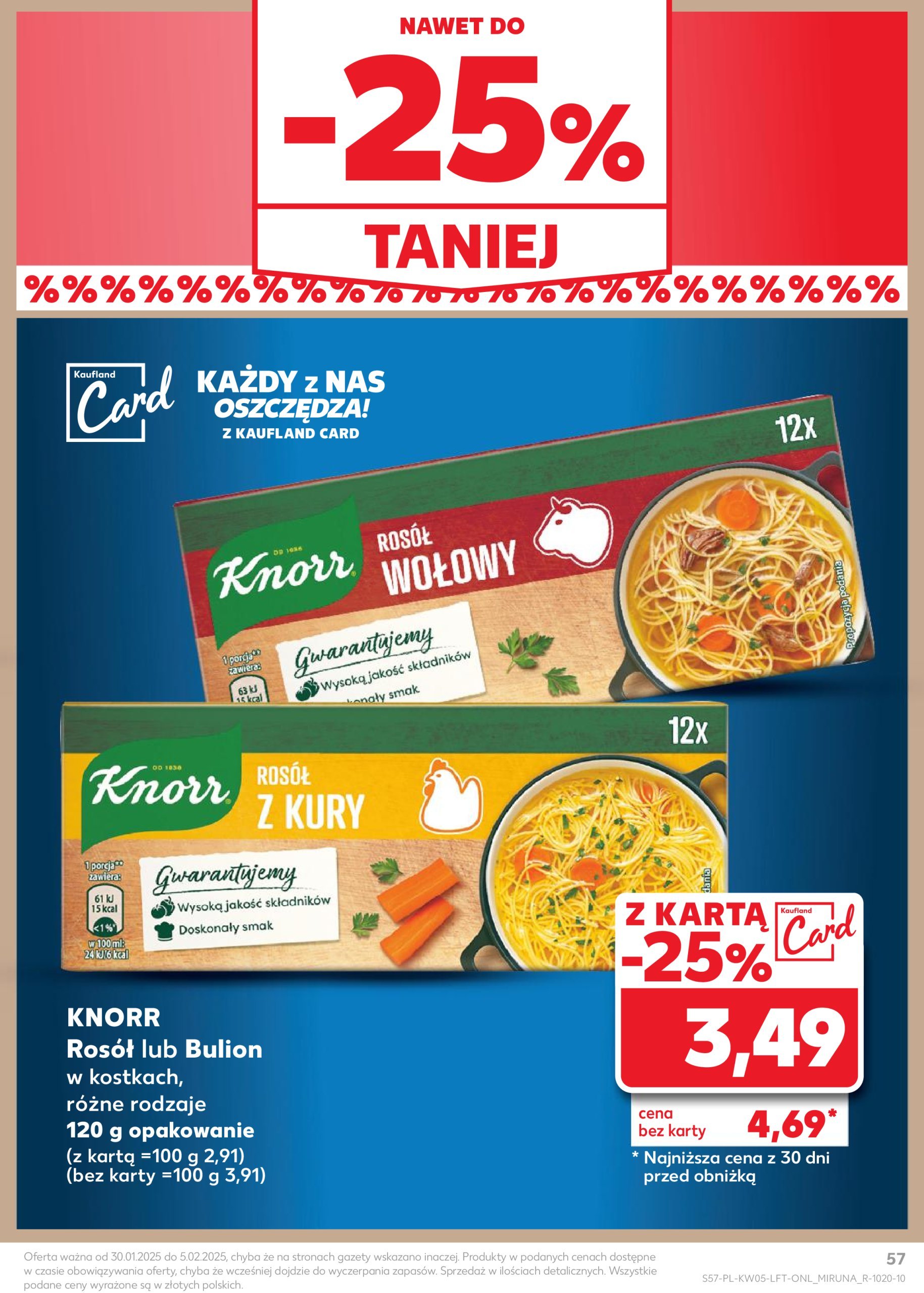 kaufland - Kaufland gazetka ważna od 30.01. - 05.02. - page: 57