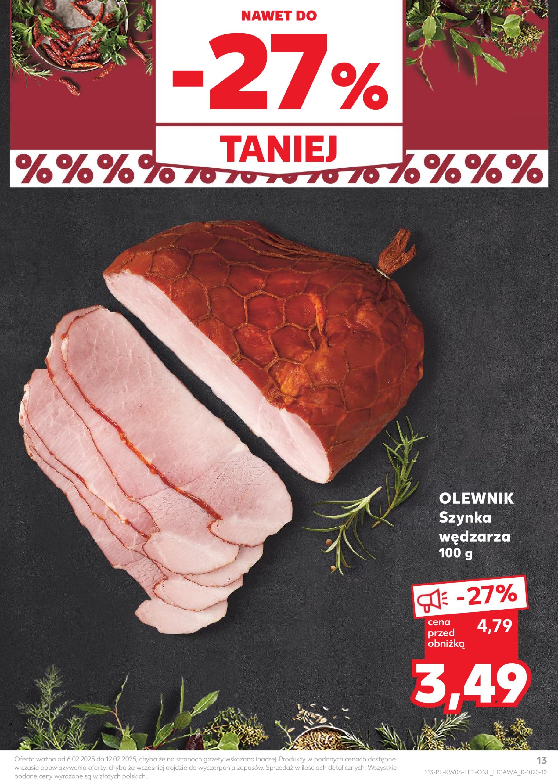 kaufland - Kaufland gazetka ważna od 06.02. - 12.02. - page: 13