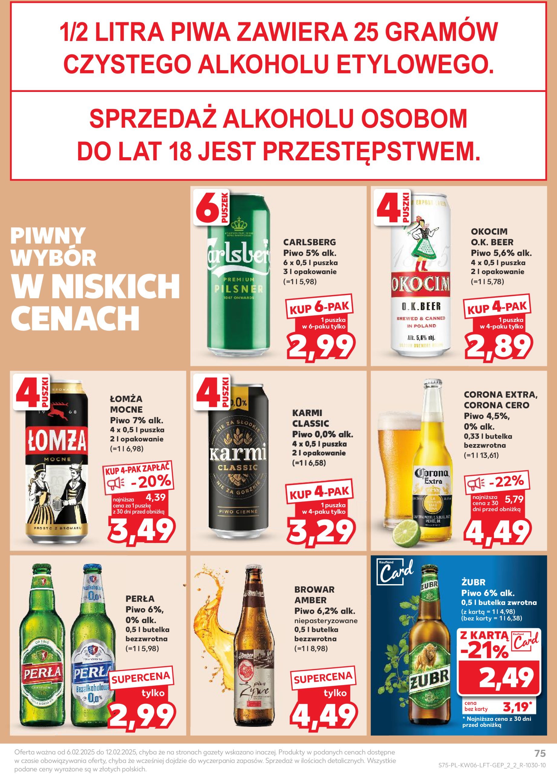 kaufland - Kaufland gazetka ważna od 06.02. - 12.02. - page: 75