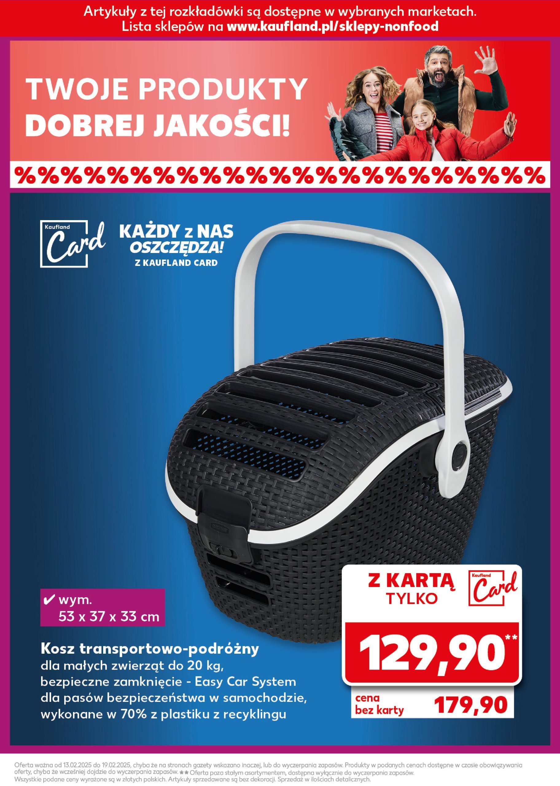 kaufland - Kaufland - Mega Okazje gazetka ważna od 13.02. - 19.02. - page: 13