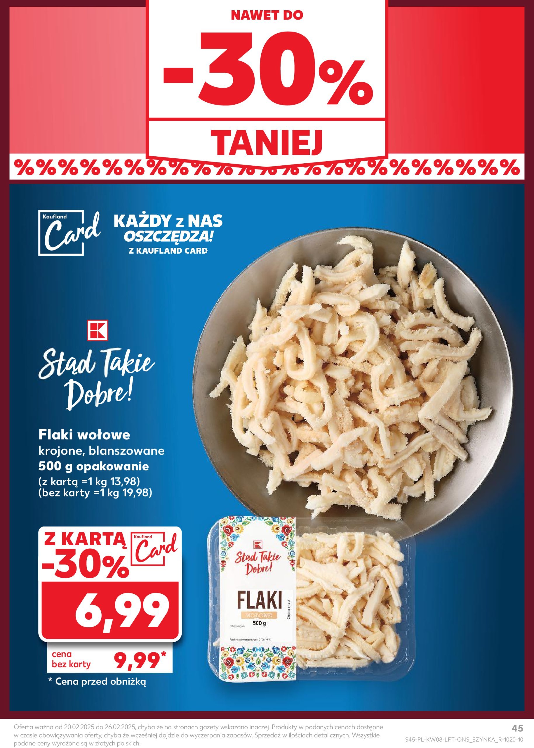 kaufland - Kaufland gazetka ważna od 20.02. - 26.02. - page: 45