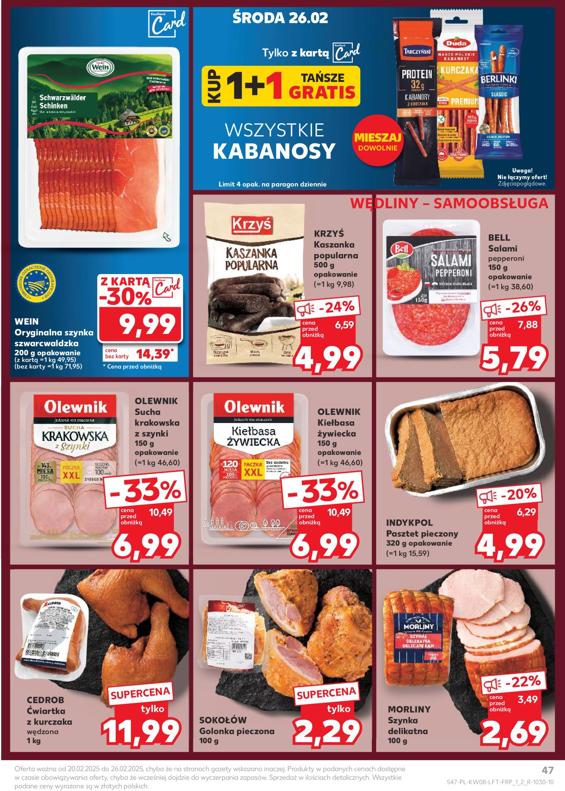 kaufland - Kaufland gazetka ważna od 20.02. - 26.02. - page: 47