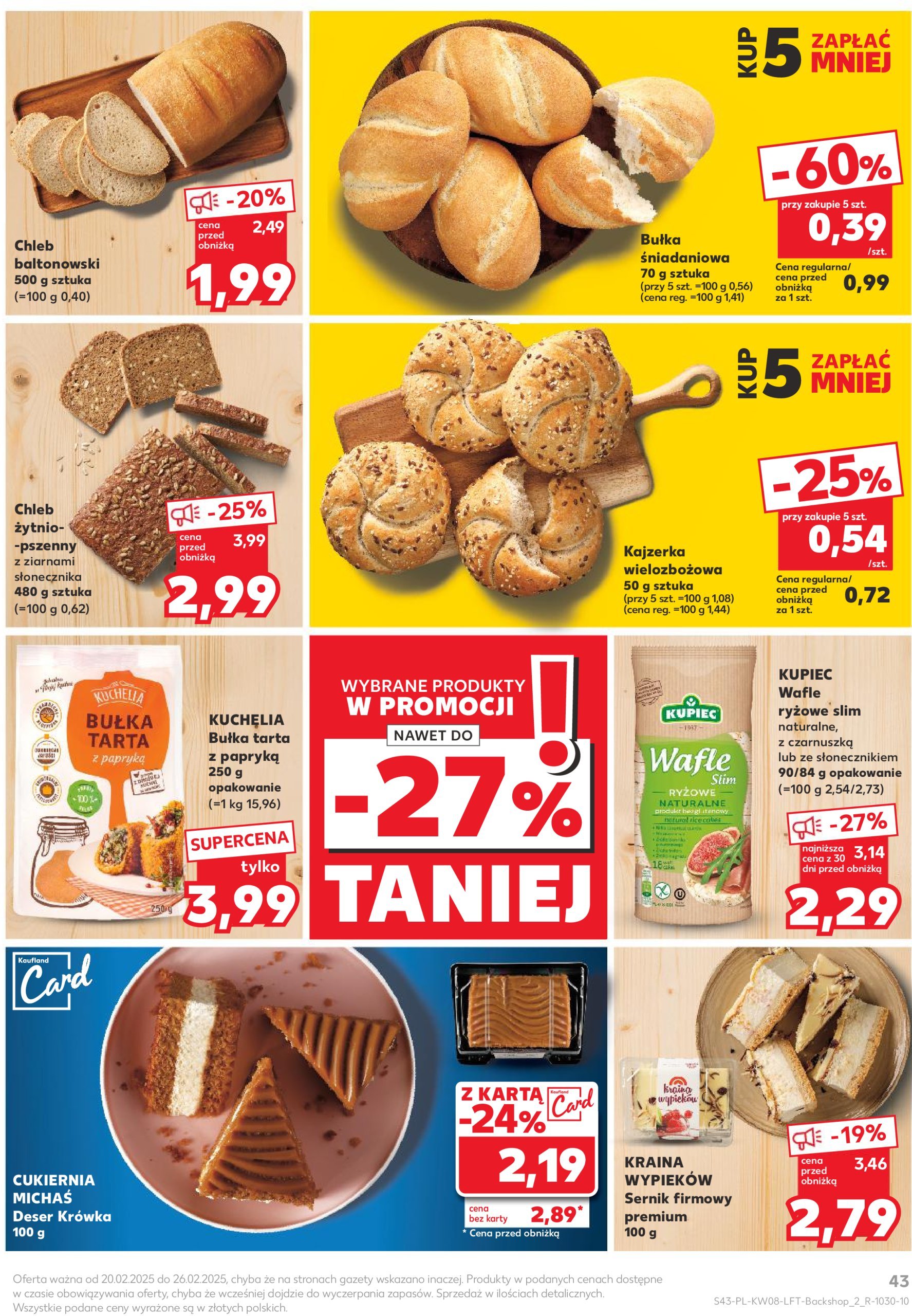 kaufland - Kaufland gazetka ważna od 20.02. - 26.02. - page: 43