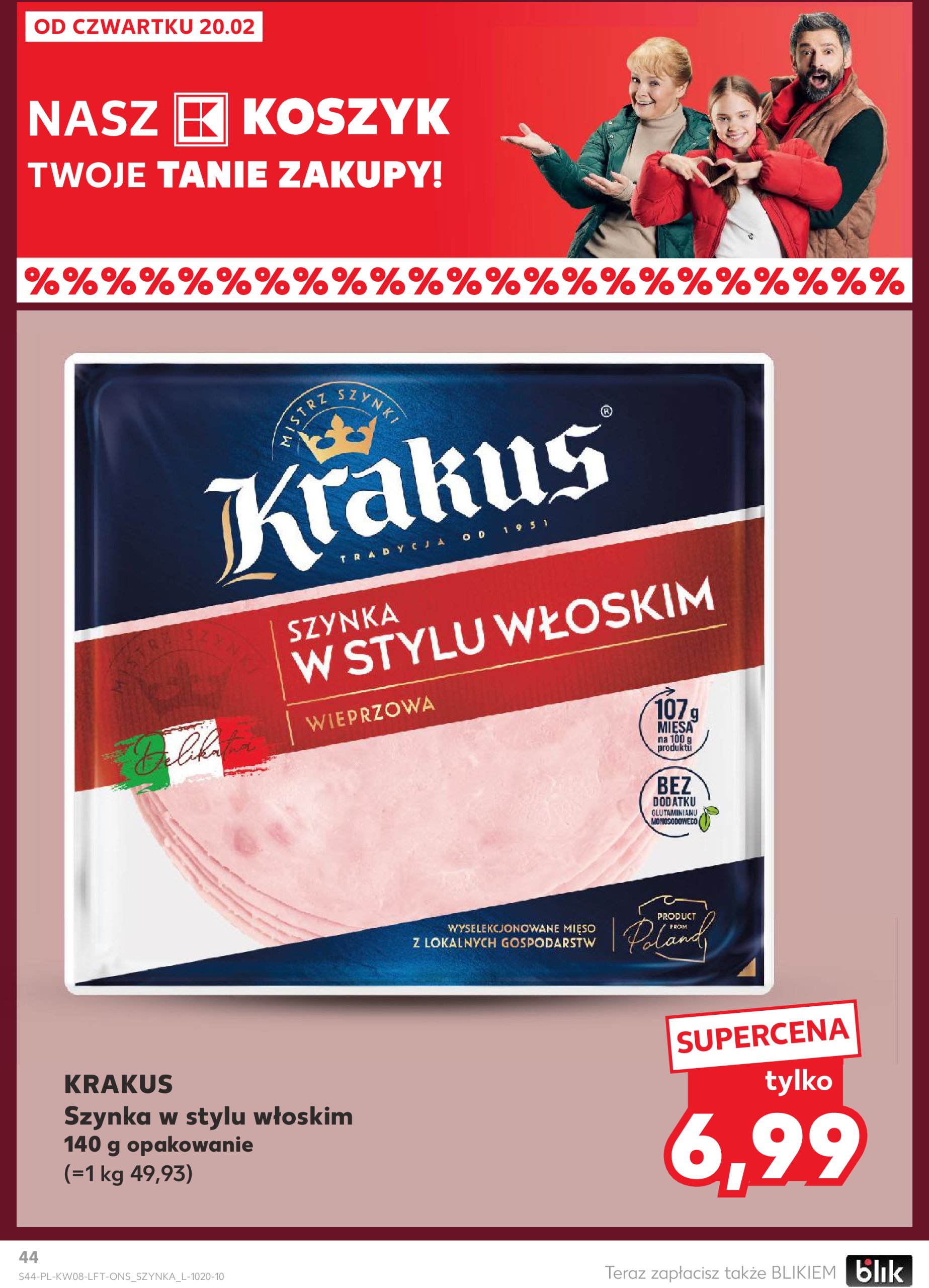 kaufland - Kaufland gazetka ważna od 20.02. - 26.02. - page: 44