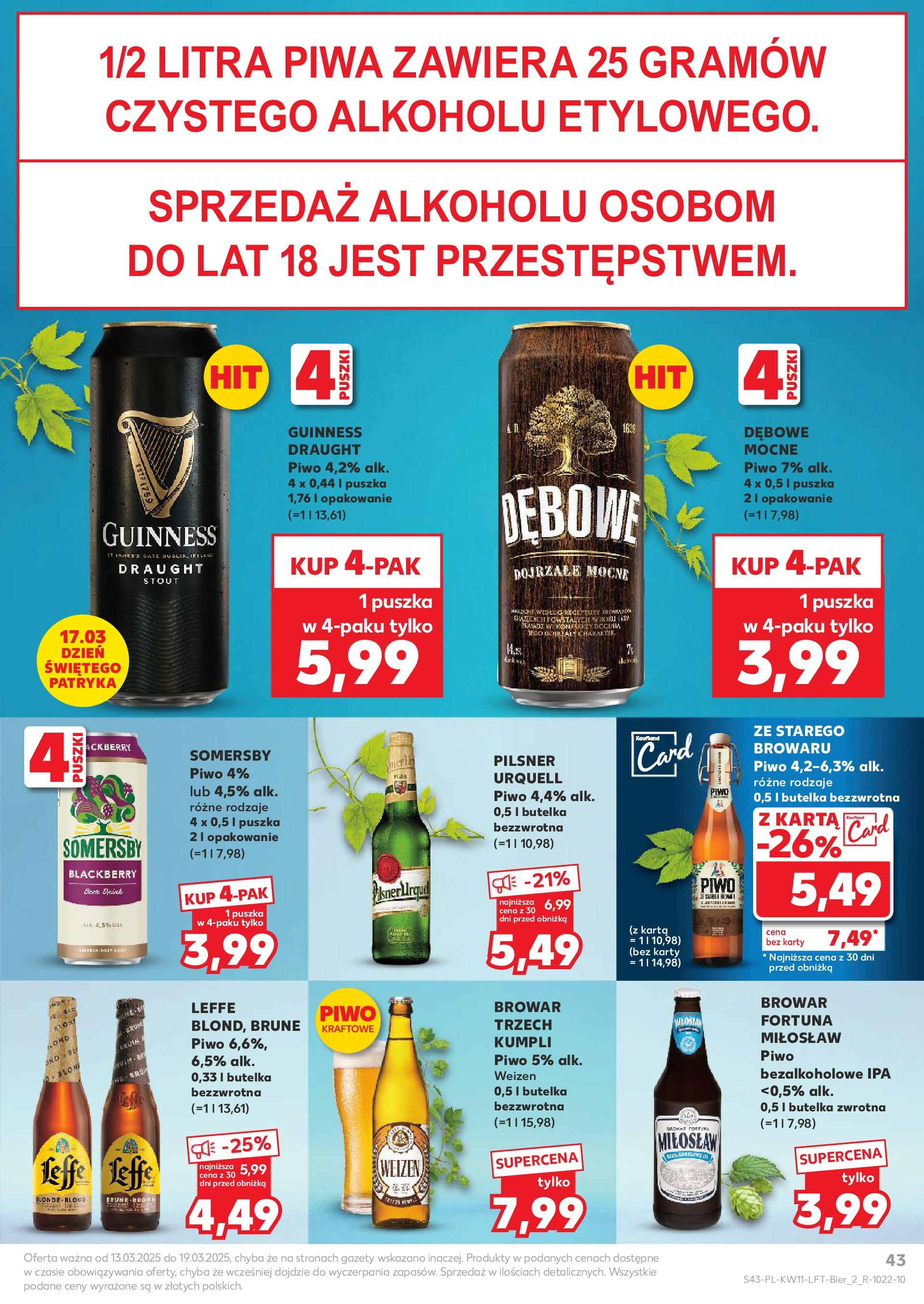 kaufland - Kaufland gazetka ważna od 13.03. - 19.03. - page: 43