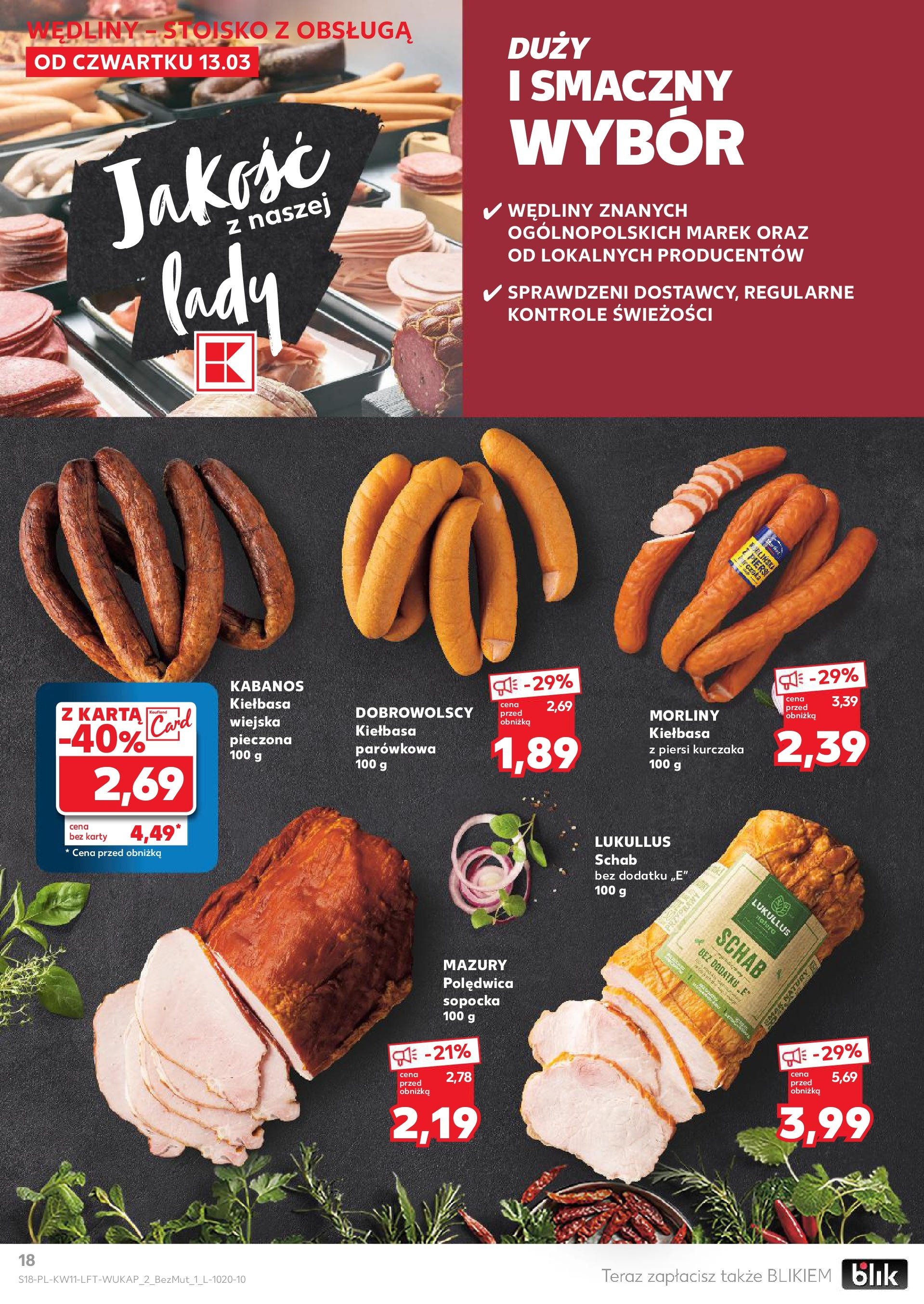 kaufland - Kaufland gazetka ważna od 13.03. - 19.03. - page: 18