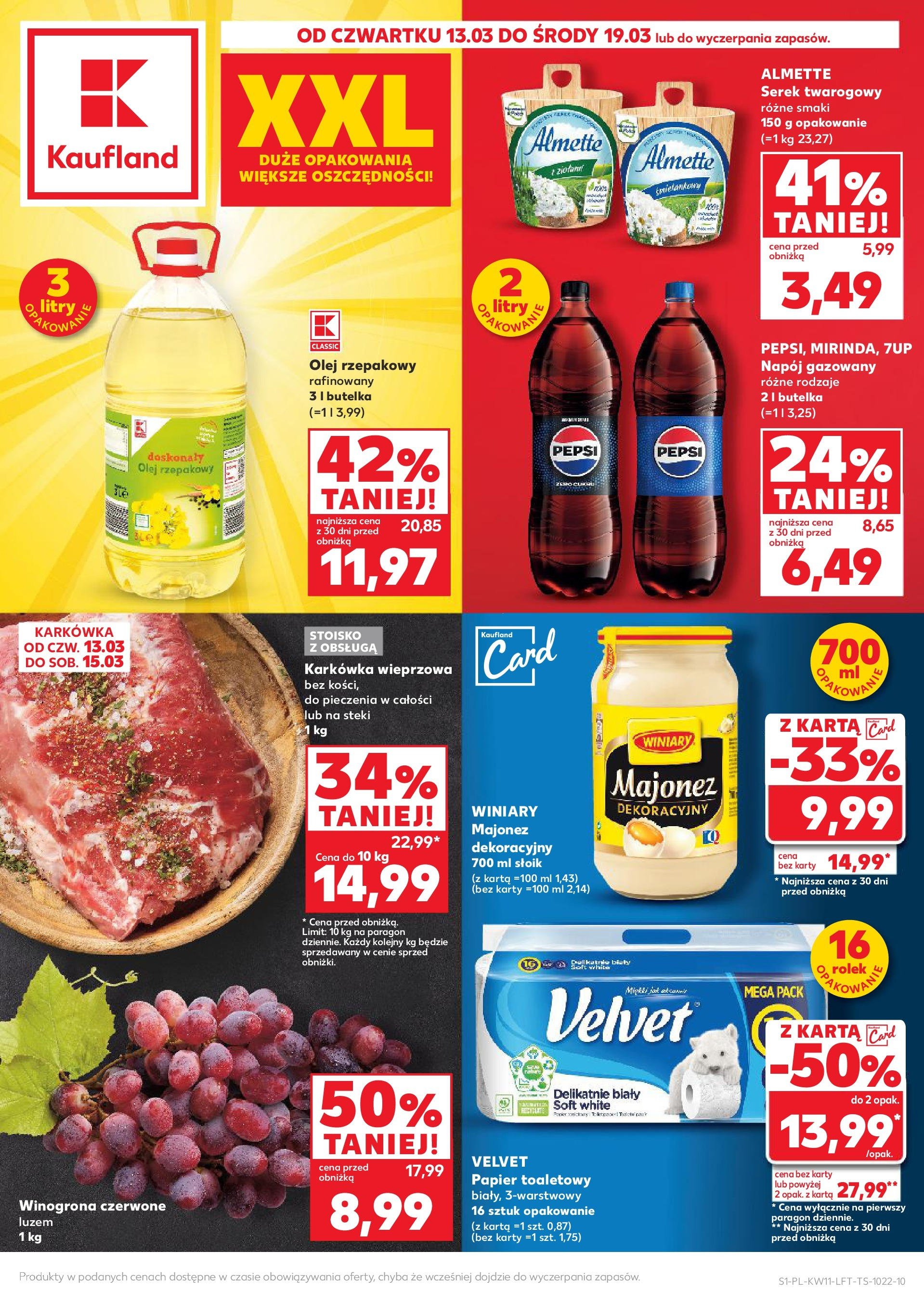 kaufland - Kaufland gazetka ważna od 13.03. - 19.03.