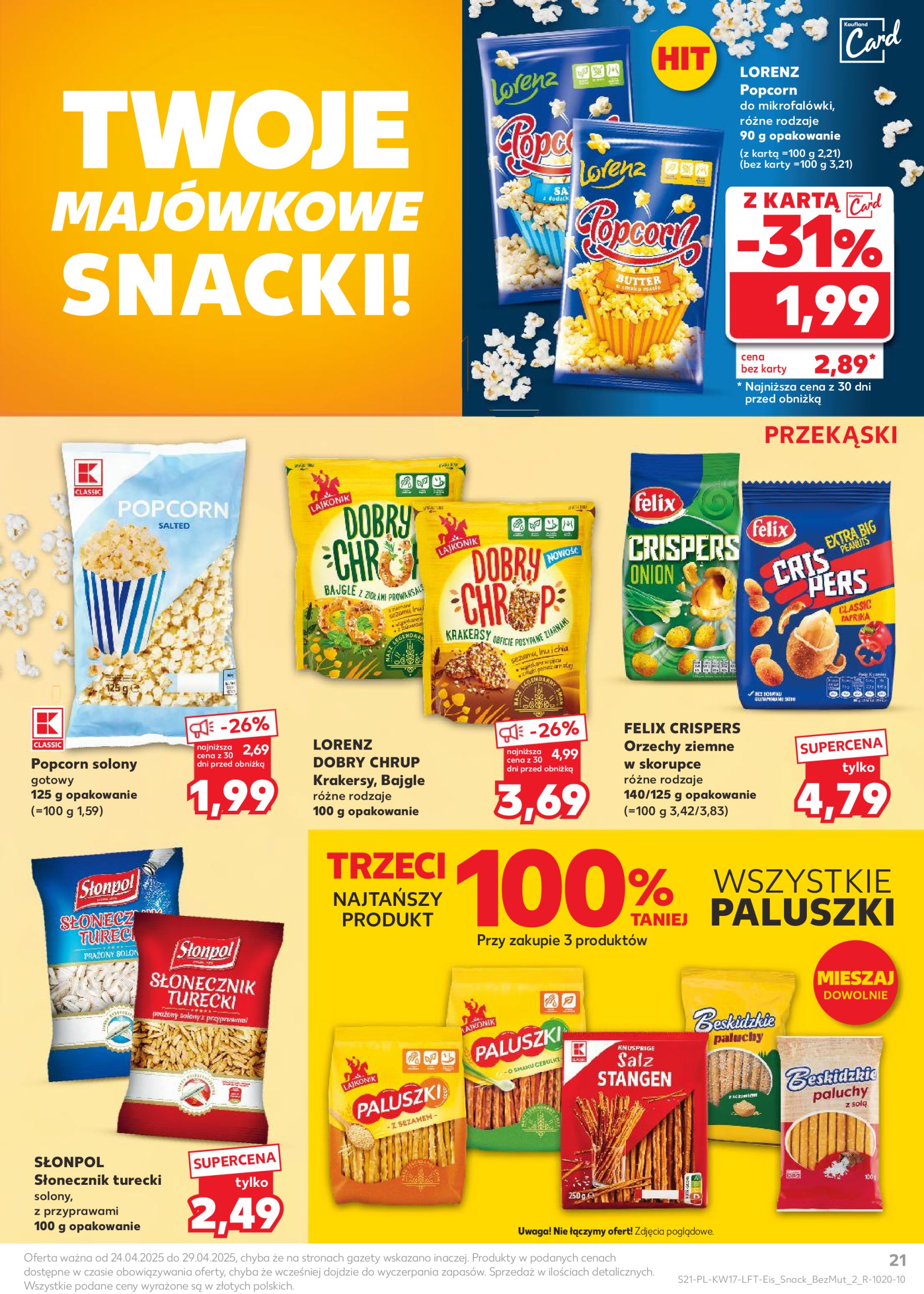 kaufland - Kaufland gazetka ważna od 24.04. - 29.04. - page: 21 kaufland - Kaufland gazetka ważna od 24.04. - 29.04. - page: 21