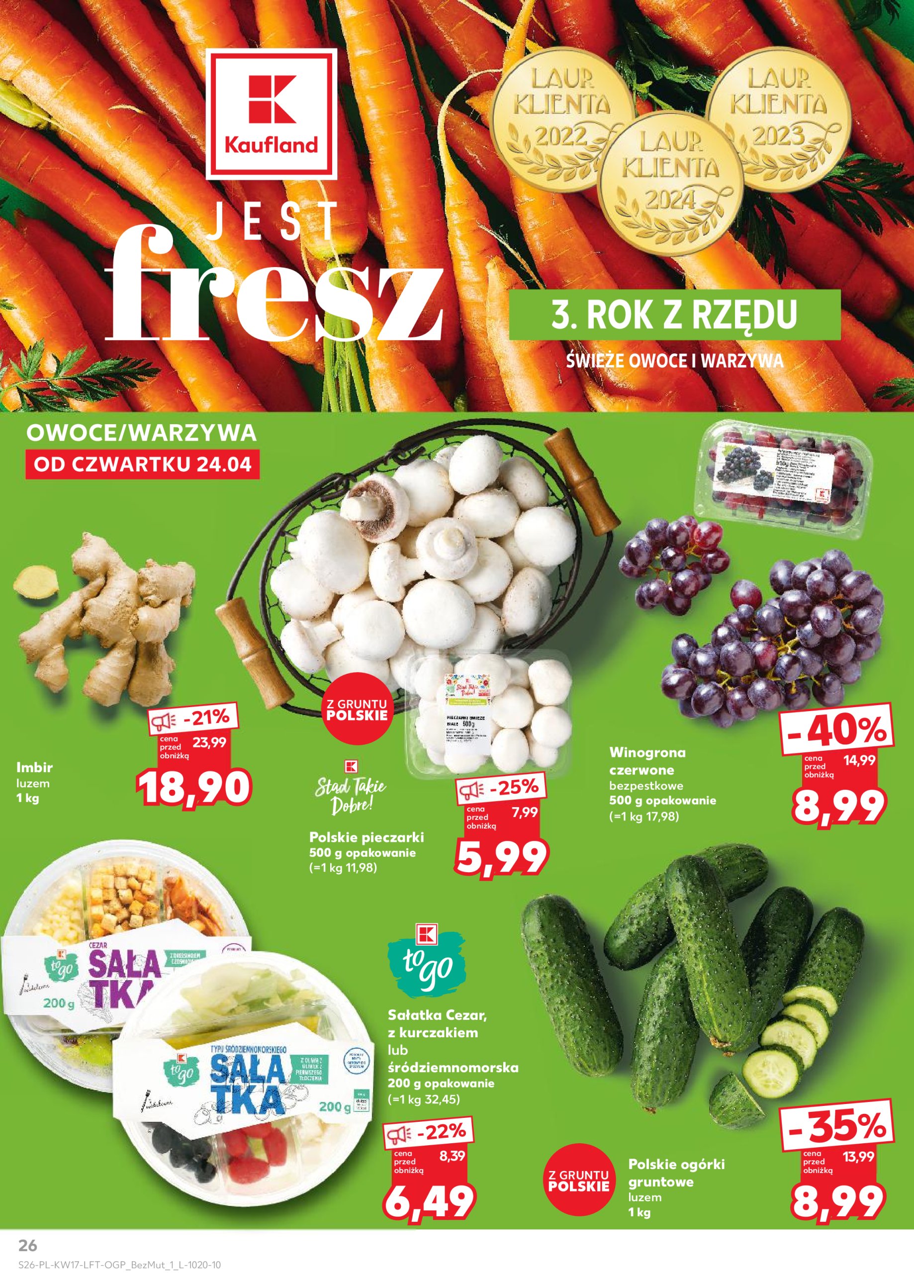 kaufland - Kaufland gazetka ważna od 24.04. - 29.04. - page: 26 kaufland - Kaufland gazetka ważna od 24.04. - 29.04. - page: 26