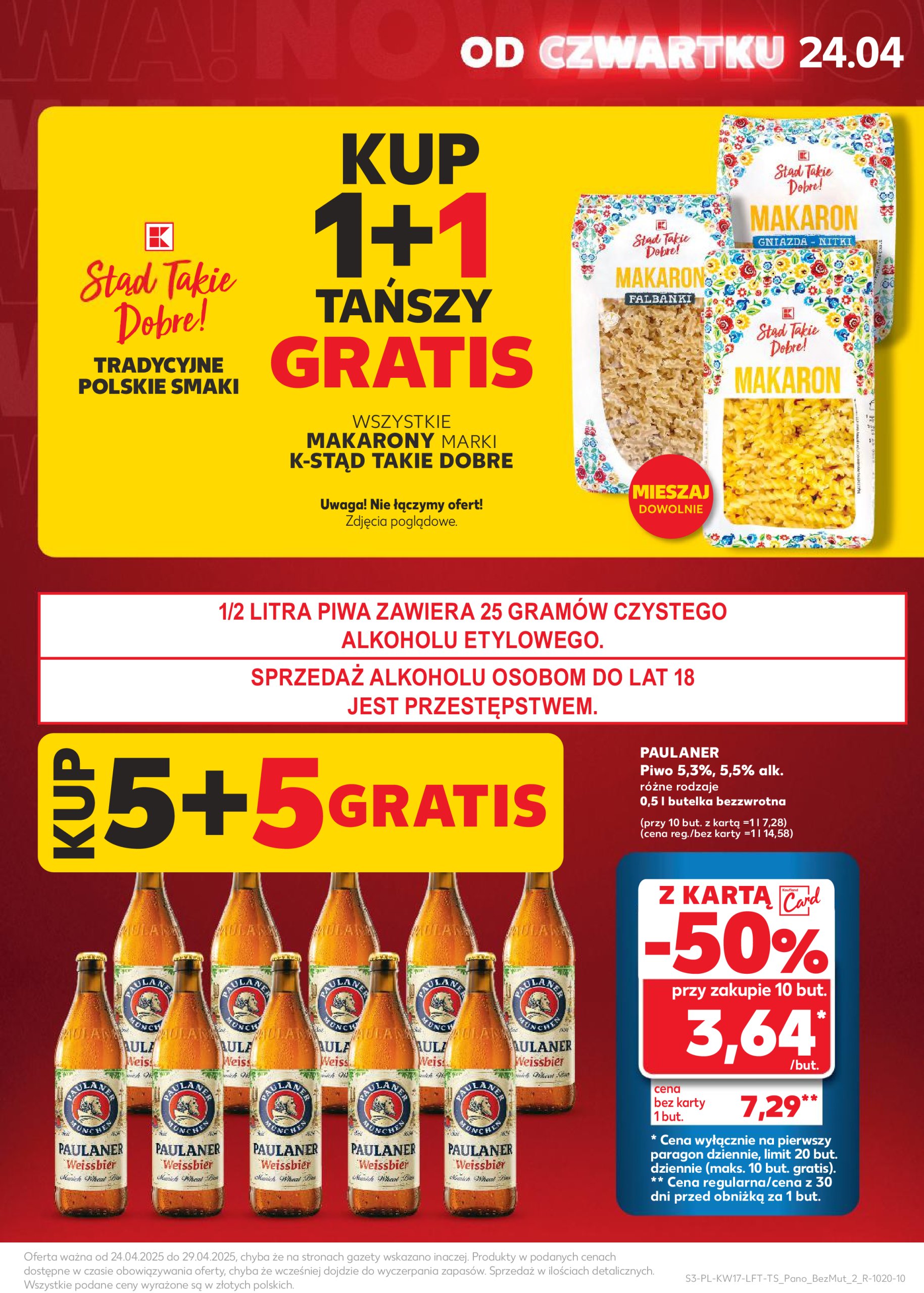 kaufland - Kaufland gazetka ważna od 24.04. - 29.04. - page: 3 kaufland - Kaufland gazetka ważna od 24.04. - 29.04. - page: 3
