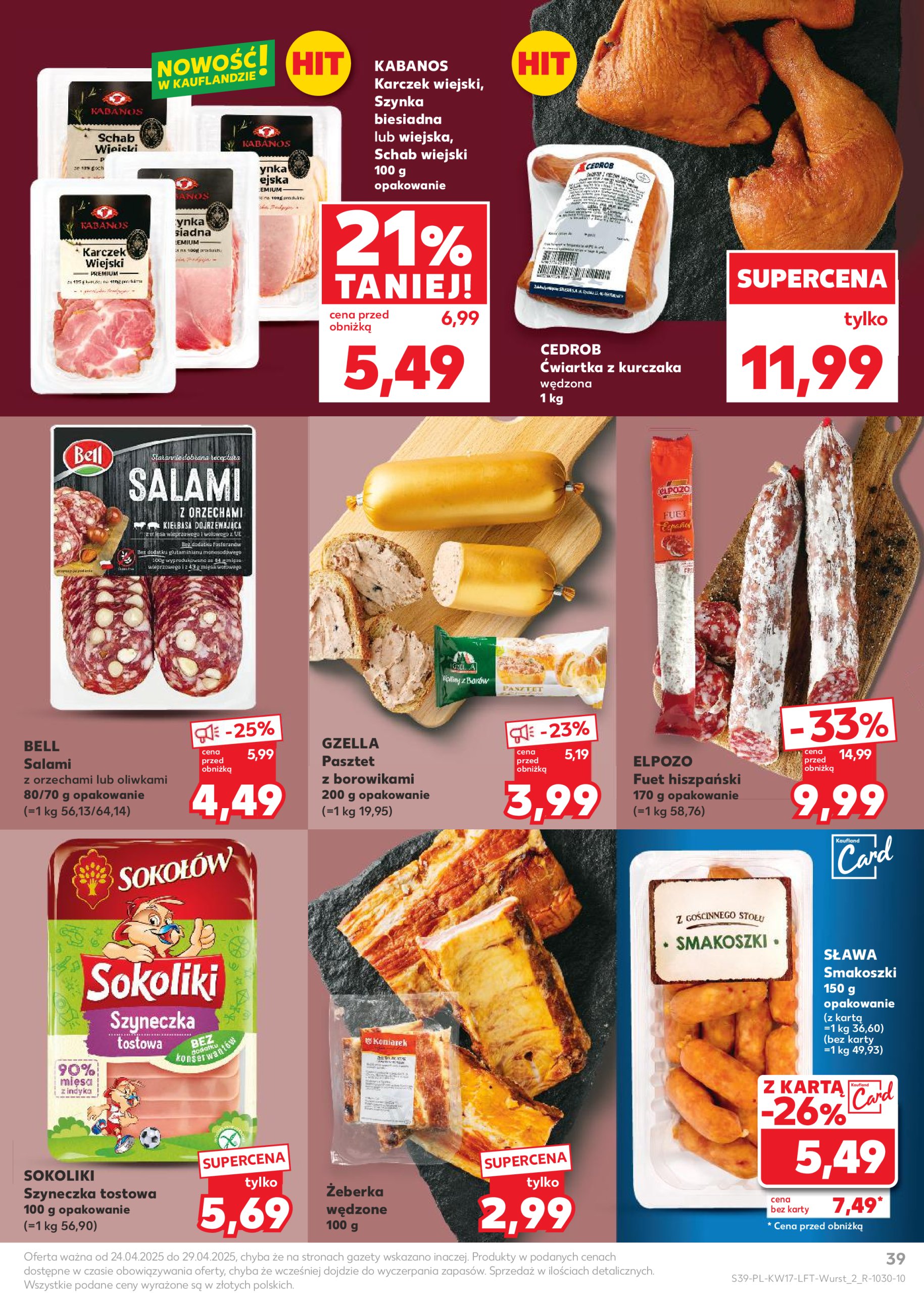 kaufland - Kaufland gazetka ważna od 24.04. - 29.04. - page: 39 kaufland - Kaufland gazetka ważna od 24.04. - 29.04. - page: 39