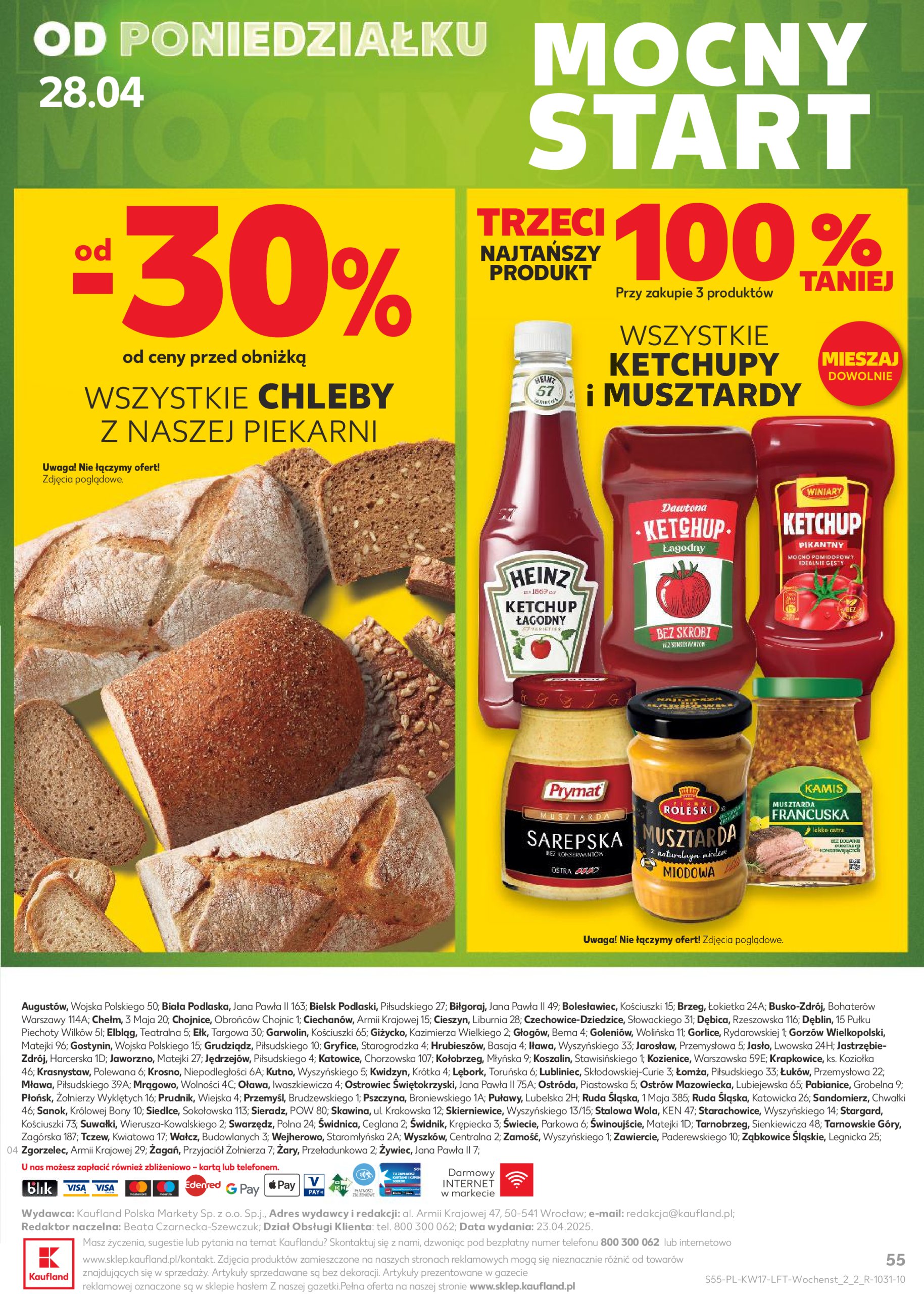 kaufland - Kaufland gazetka ważna od 24.04. - 29.04. - page: 55 kaufland - Kaufland gazetka ważna od 24.04. - 29.04. - page: 55