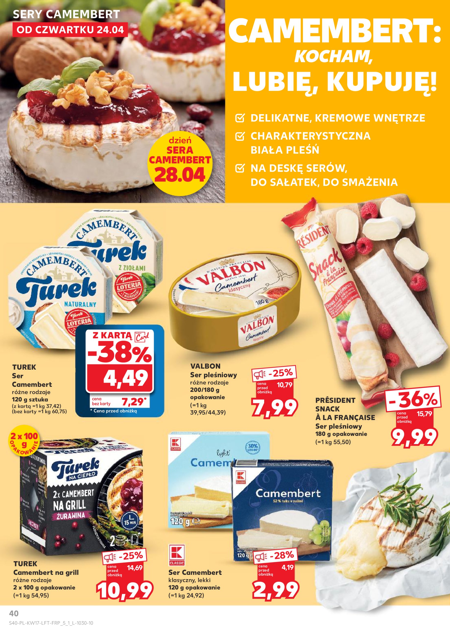 kaufland - Kaufland gazetka ważna od 24.04. - 29.04. - page: 40 kaufland - Kaufland gazetka ważna od 24.04. - 29.04. - page: 40