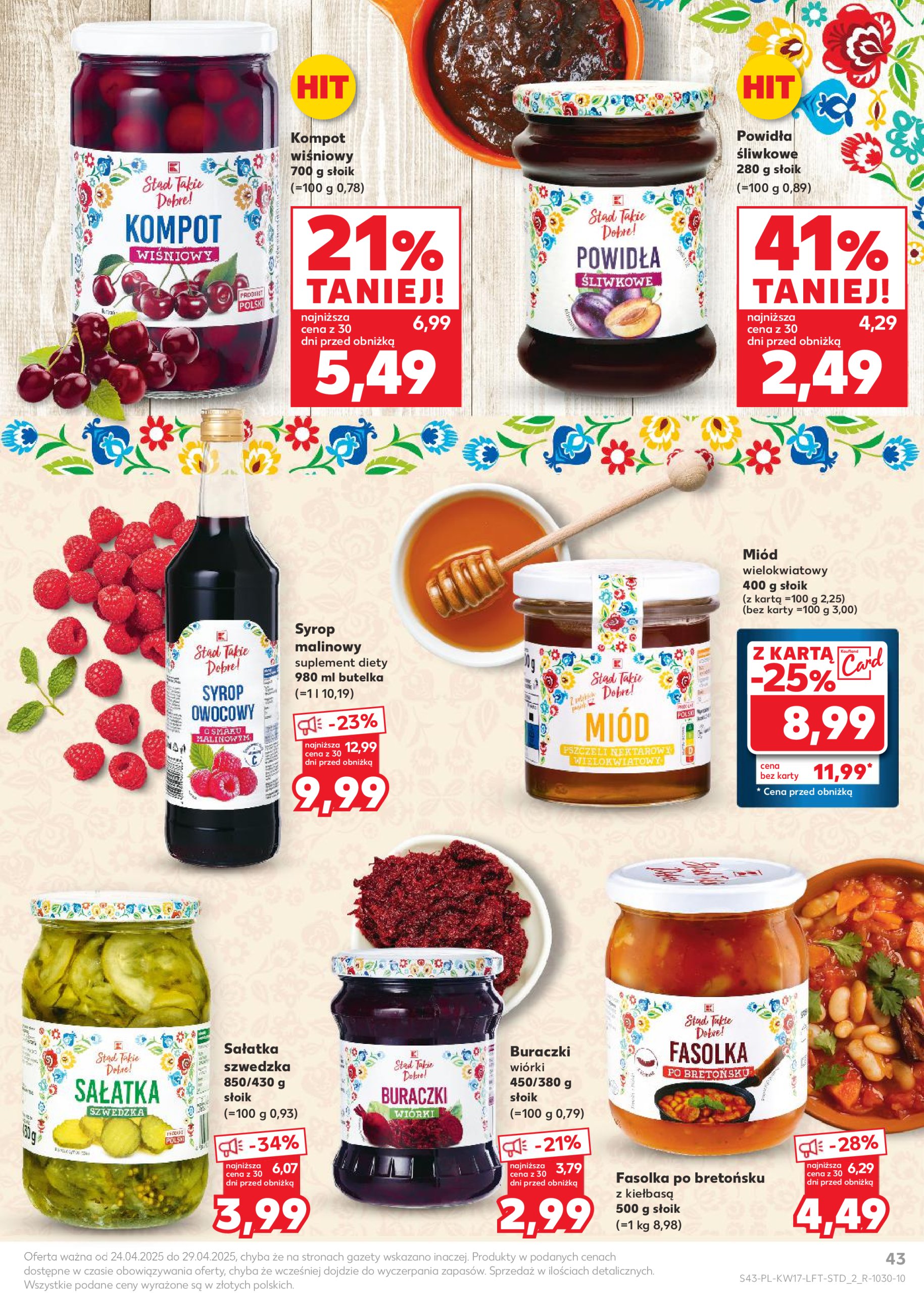 kaufland - Kaufland gazetka ważna od 24.04. - 29.04. - page: 43 kaufland - Kaufland gazetka ważna od 24.04. - 29.04. - page: 43