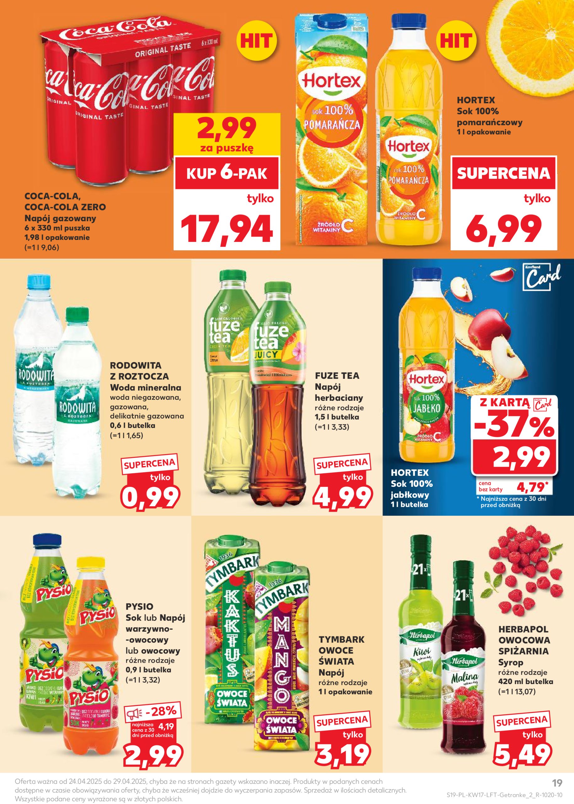 kaufland - Kaufland gazetka ważna od 24.04. - 29.04. - page: 19 kaufland - Kaufland gazetka ważna od 24.04. - 29.04. - page: 19