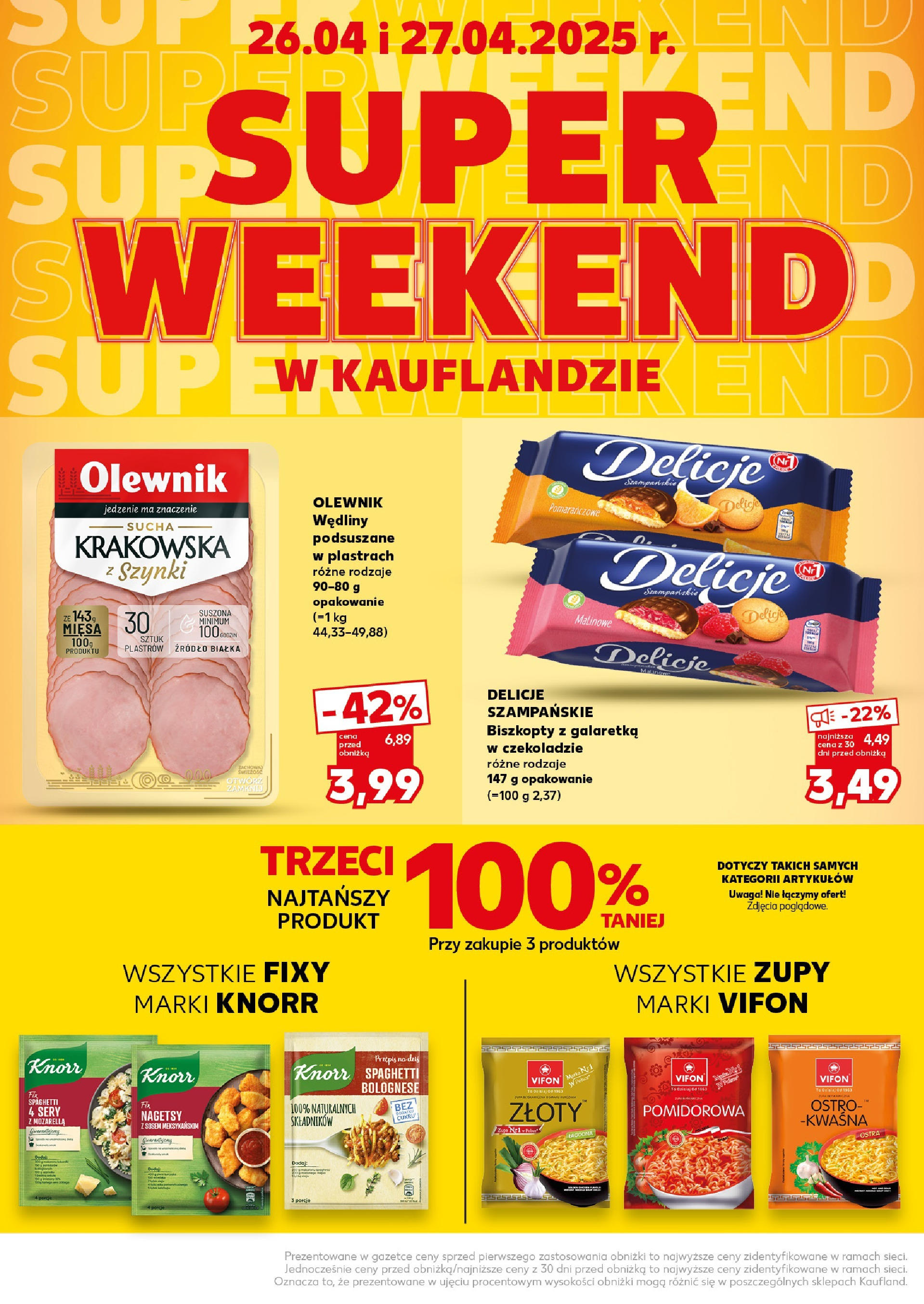 kaufland - Kaufland - Super Weekend gazetka ważna od 26.04. - 27.04. - page: 4