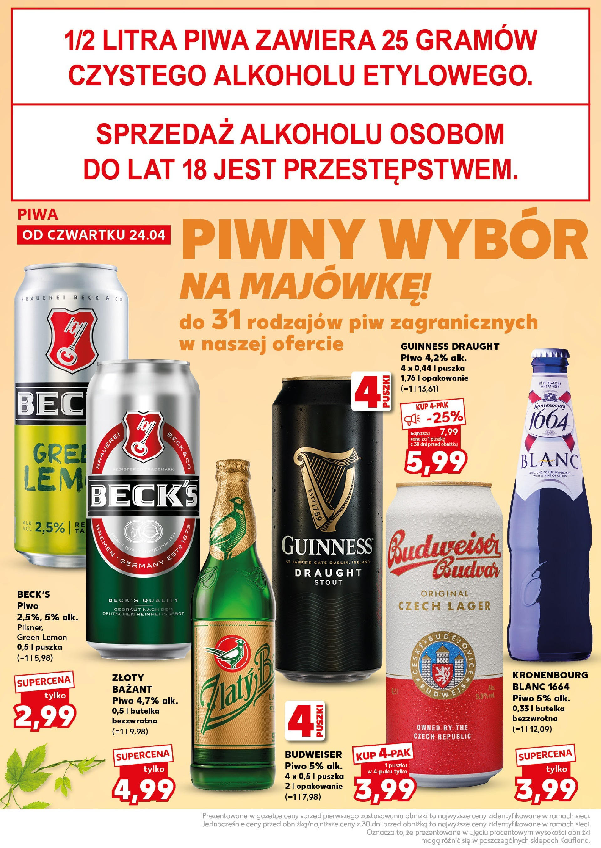 kaufland - Kaufland - Super Weekend gazetka ważna od 26.04. - 27.04. - page: 12