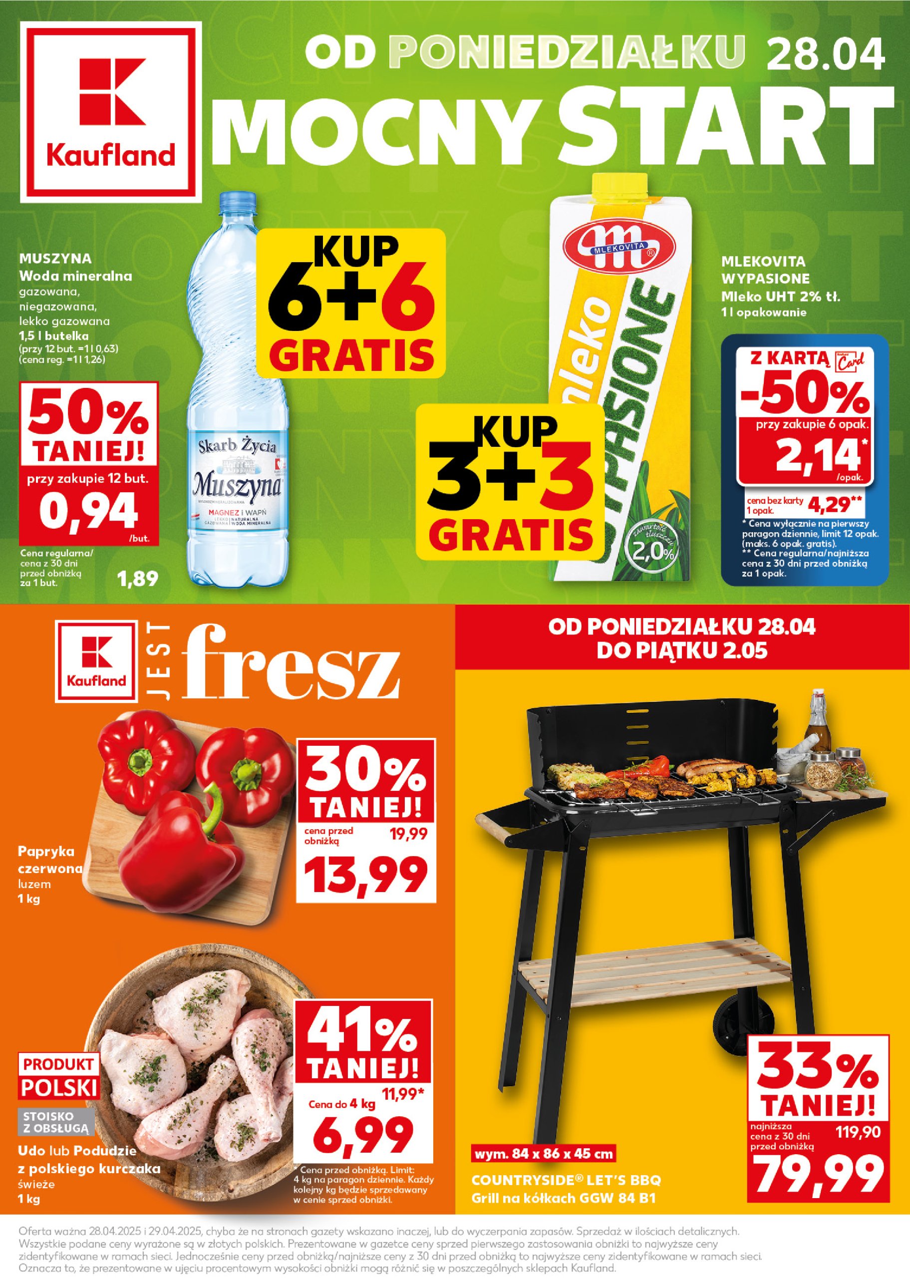 kaufland - Kaufland - Mocny start gazetka ważna od 28.04. - 08.05.