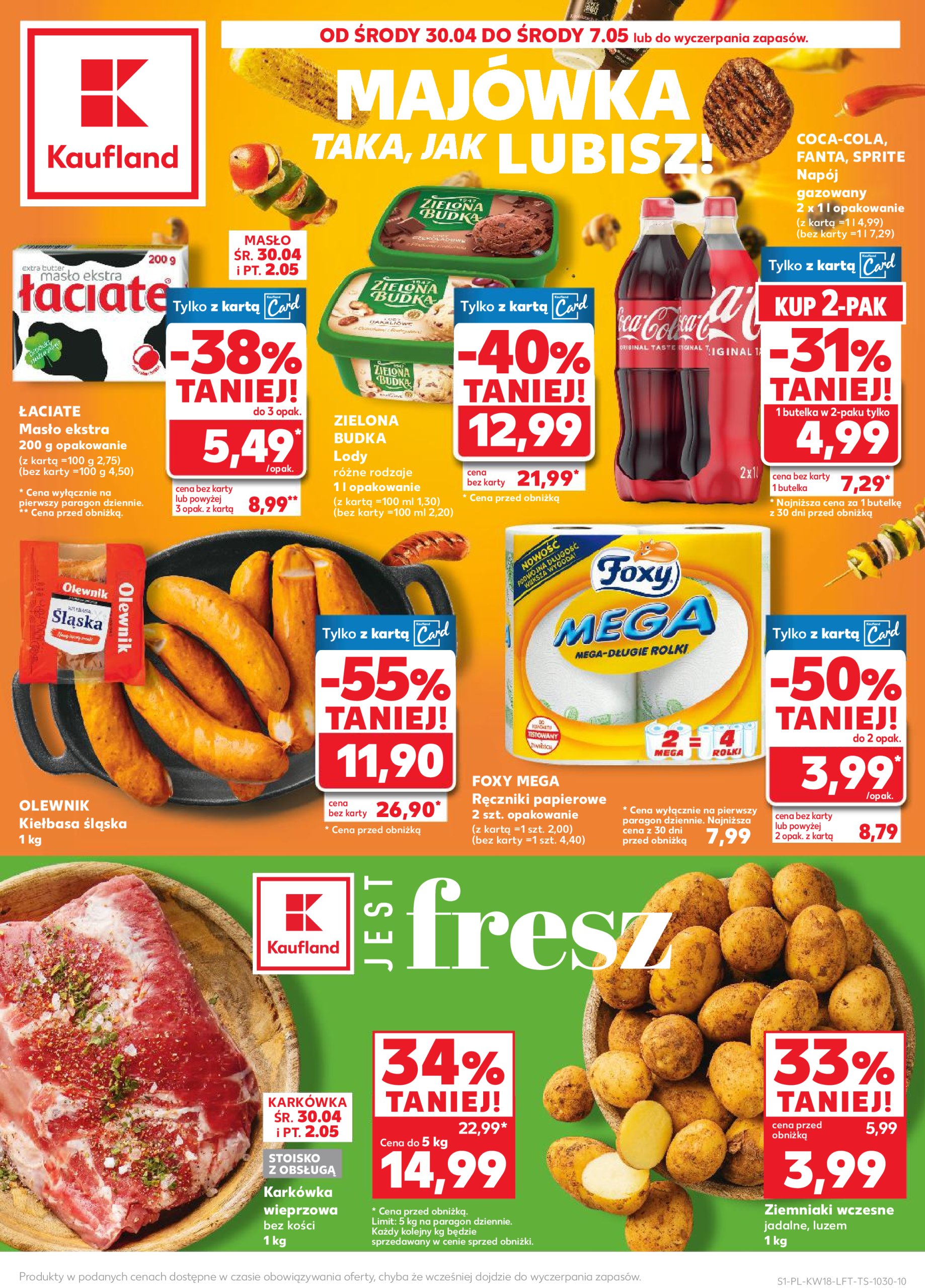 kaufland - Kaufland gazetka ważna od 30.04. - 07.05.