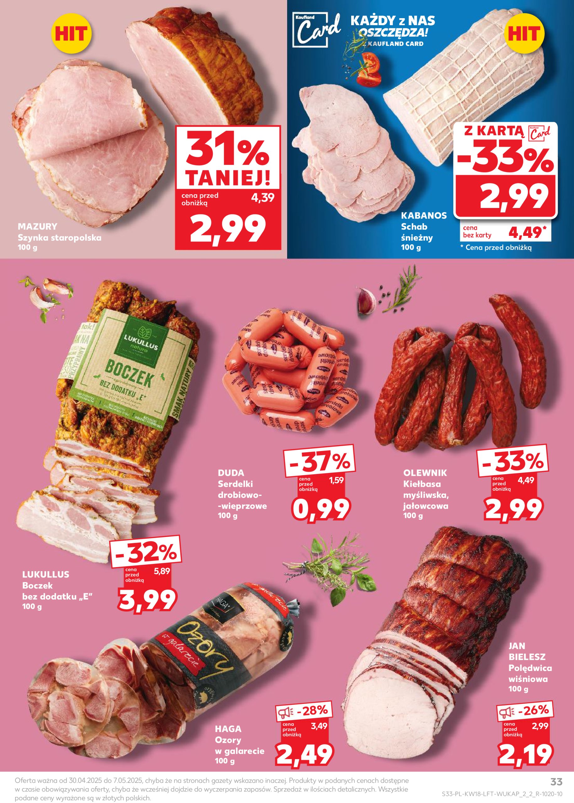 kaufland - Kaufland gazetka ważna od 30.04. - 07.05. - page: 33 kaufland - Kaufland gazetka ważna od 30.04. - 07.05. - page: 33
