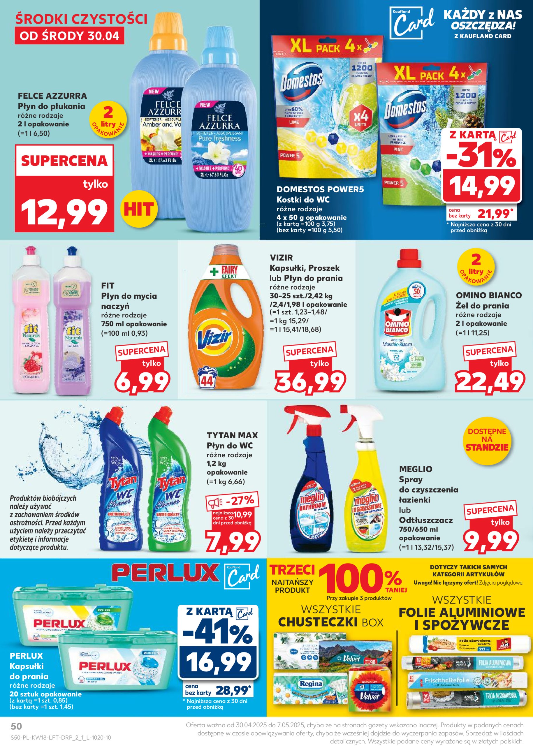 kaufland - Kaufland gazetka ważna od 30.04. - 07.05. - page: 50 kaufland - Kaufland gazetka ważna od 30.04. - 07.05. - page: 50