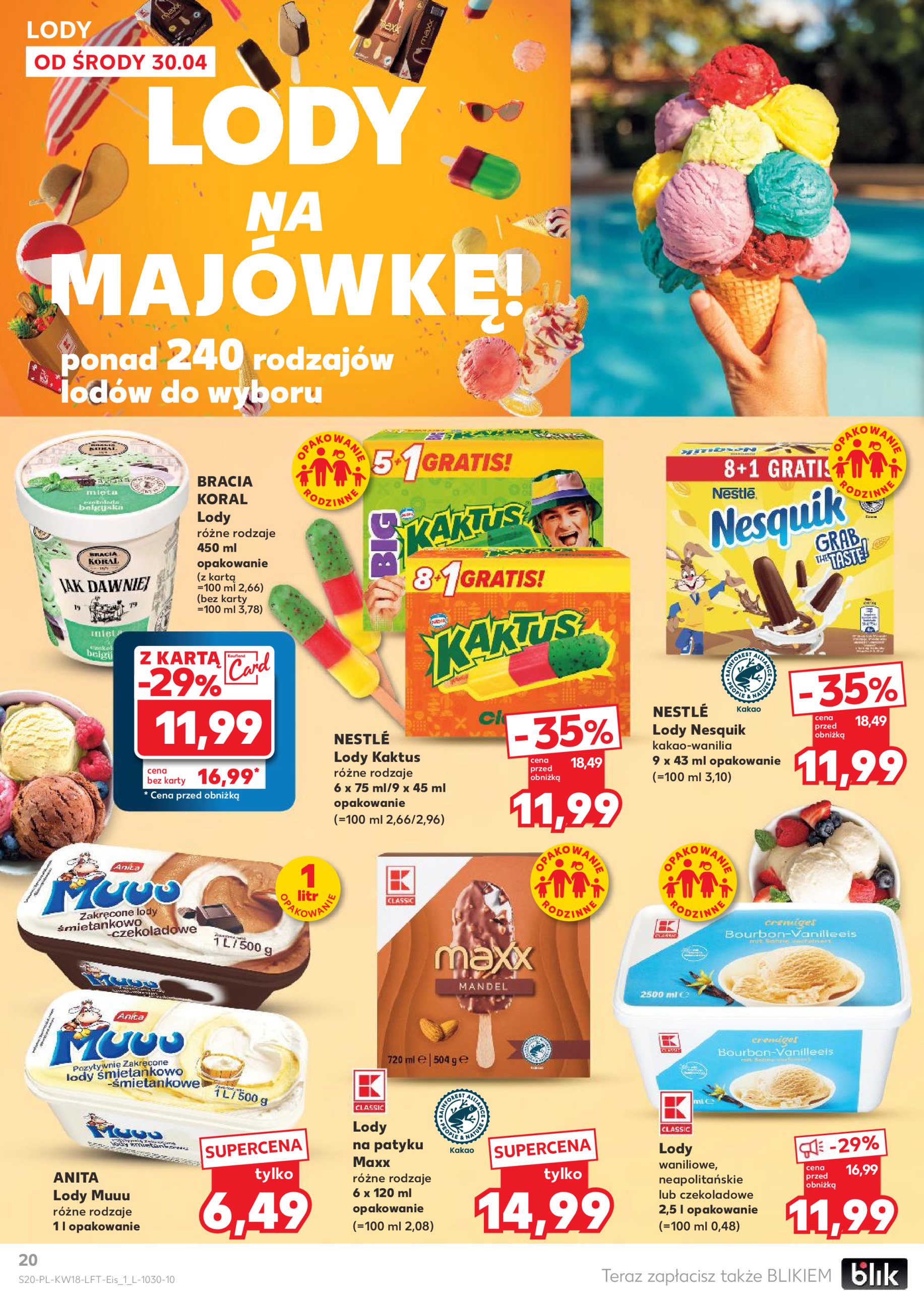 kaufland - Kaufland gazetka ważna od 30.04. - 07.05. - page: 20 kaufland - Kaufland gazetka ważna od 30.04. - 07.05. - page: 20
