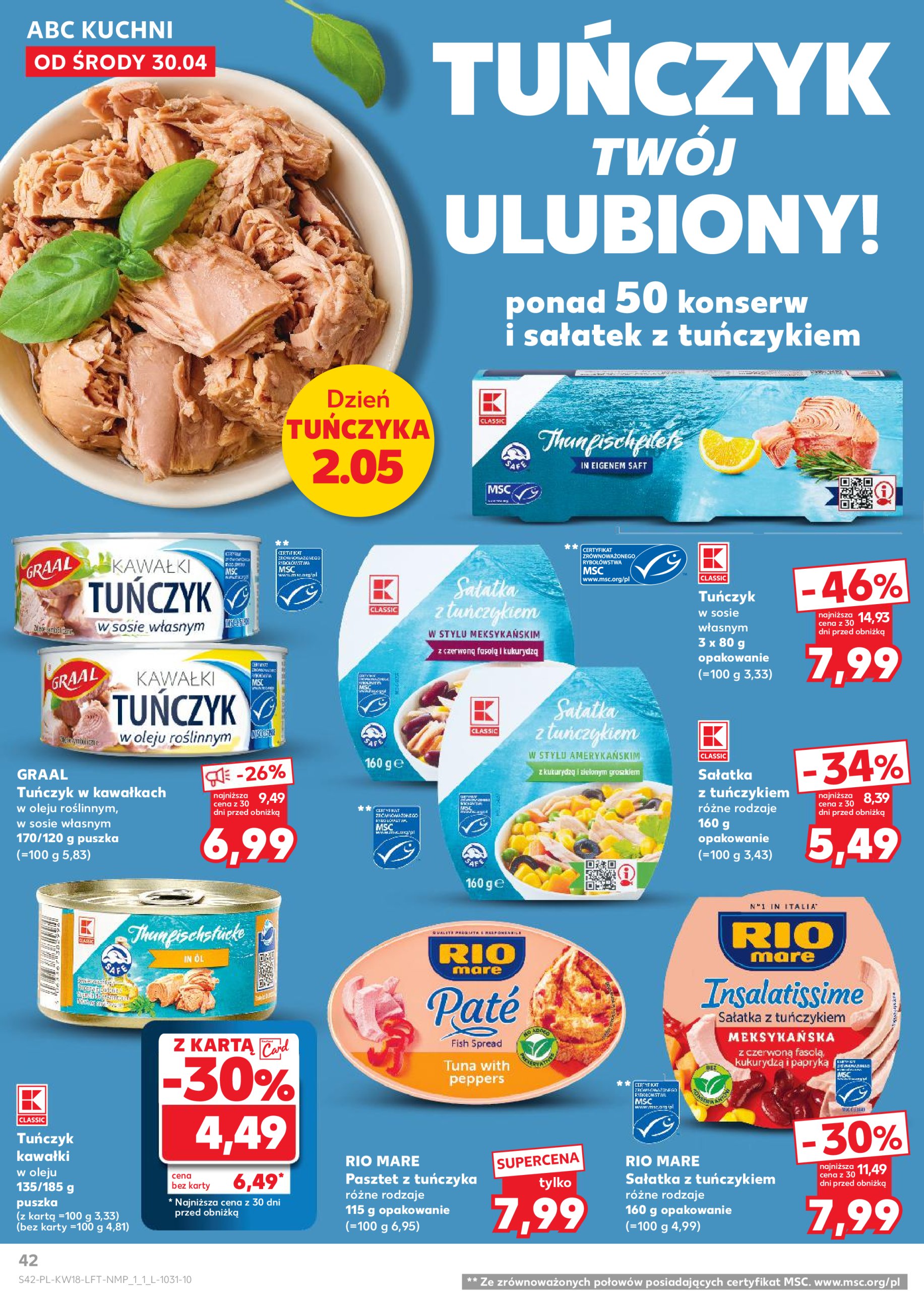 kaufland - Kaufland gazetka ważna od 30.04. - 07.05. - page: 42 kaufland - Kaufland gazetka ważna od 30.04. - 07.05. - page: 42