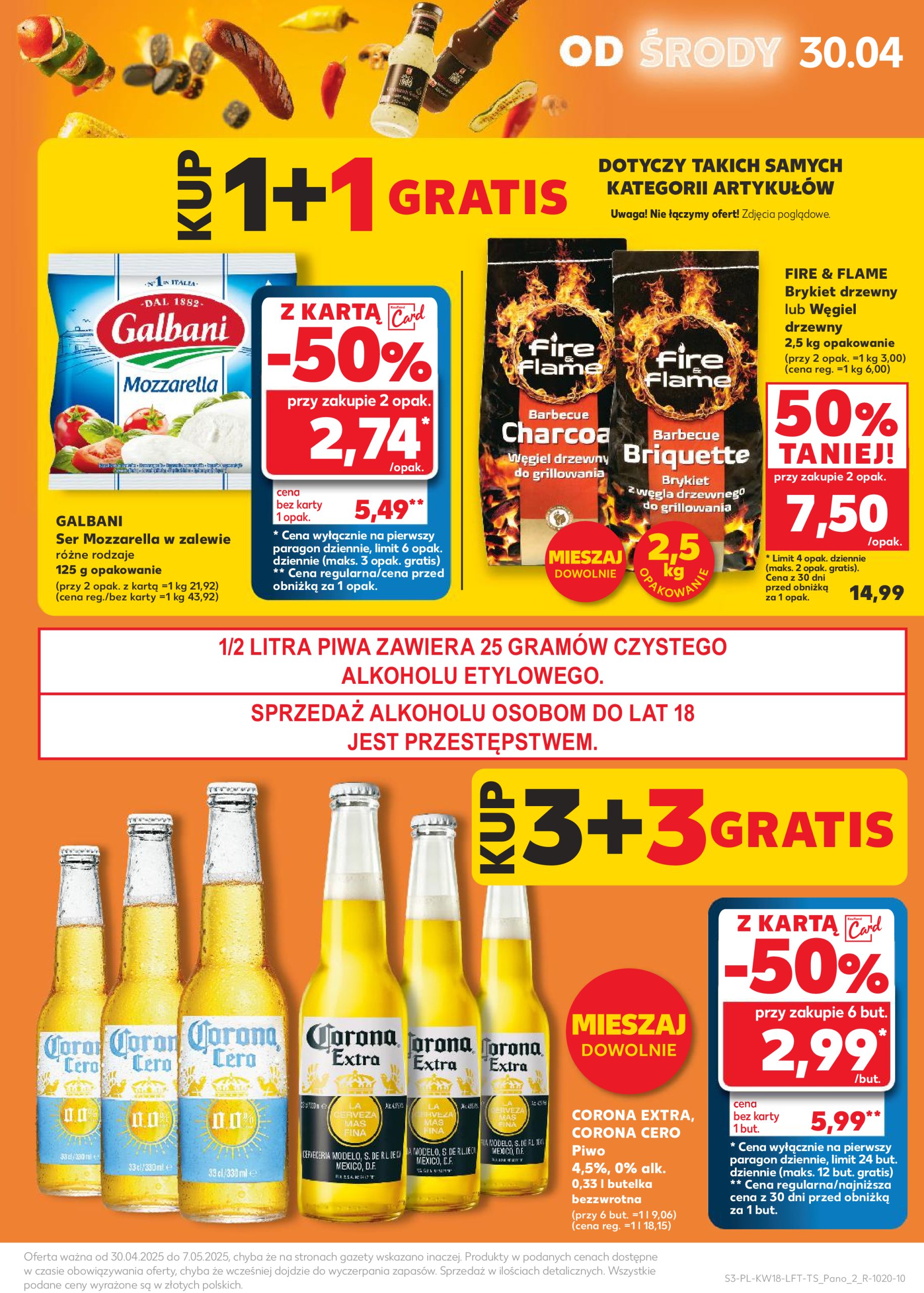 kaufland - Kaufland gazetka ważna od 30.04. - 07.05. - page: 3 kaufland - Kaufland gazetka ważna od 30.04. - 07.05. - page: 3