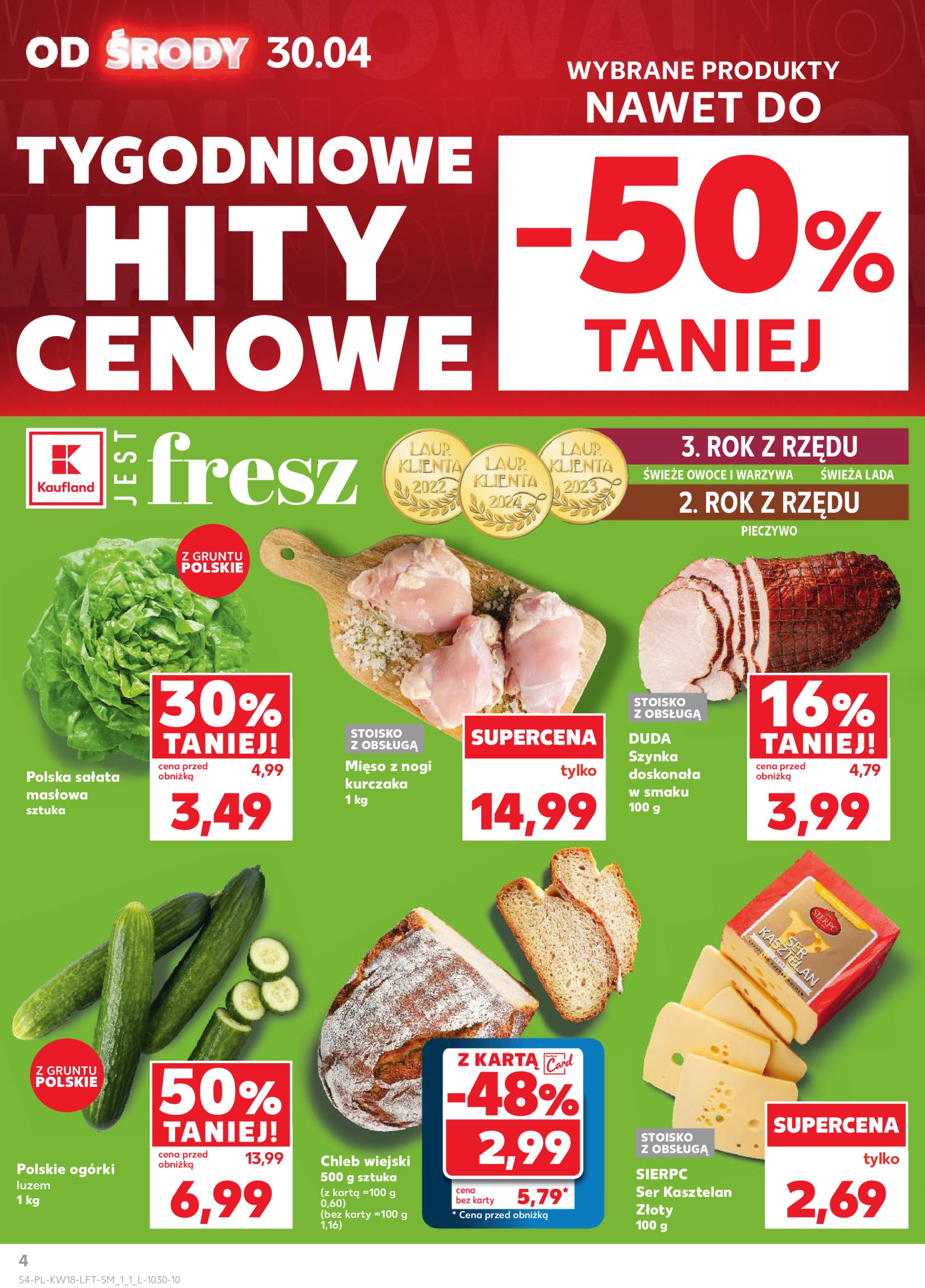 kaufland - Kaufland gazetka ważna od 30.04. - 07.05. - page: 4 kaufland - Kaufland gazetka ważna od 30.04. - 07.05. - page: 4