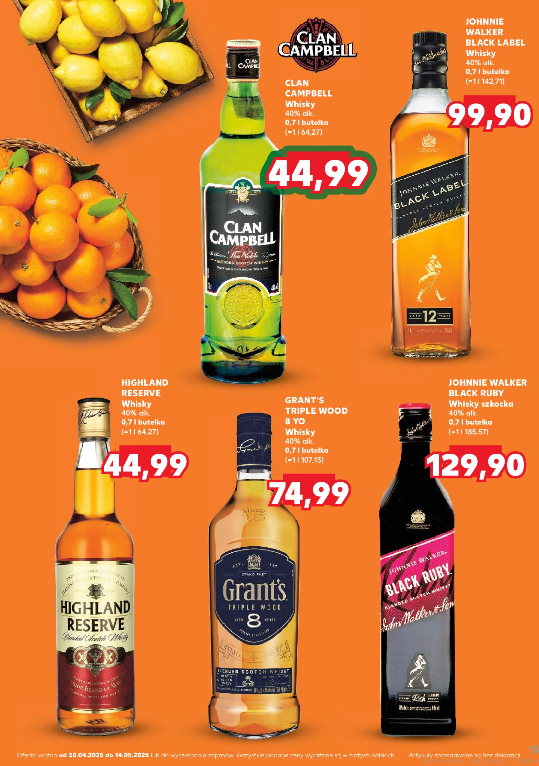 kaufland - Kaufland - Barek gazetka ważna od 30.04. - 14.05. - page: 15