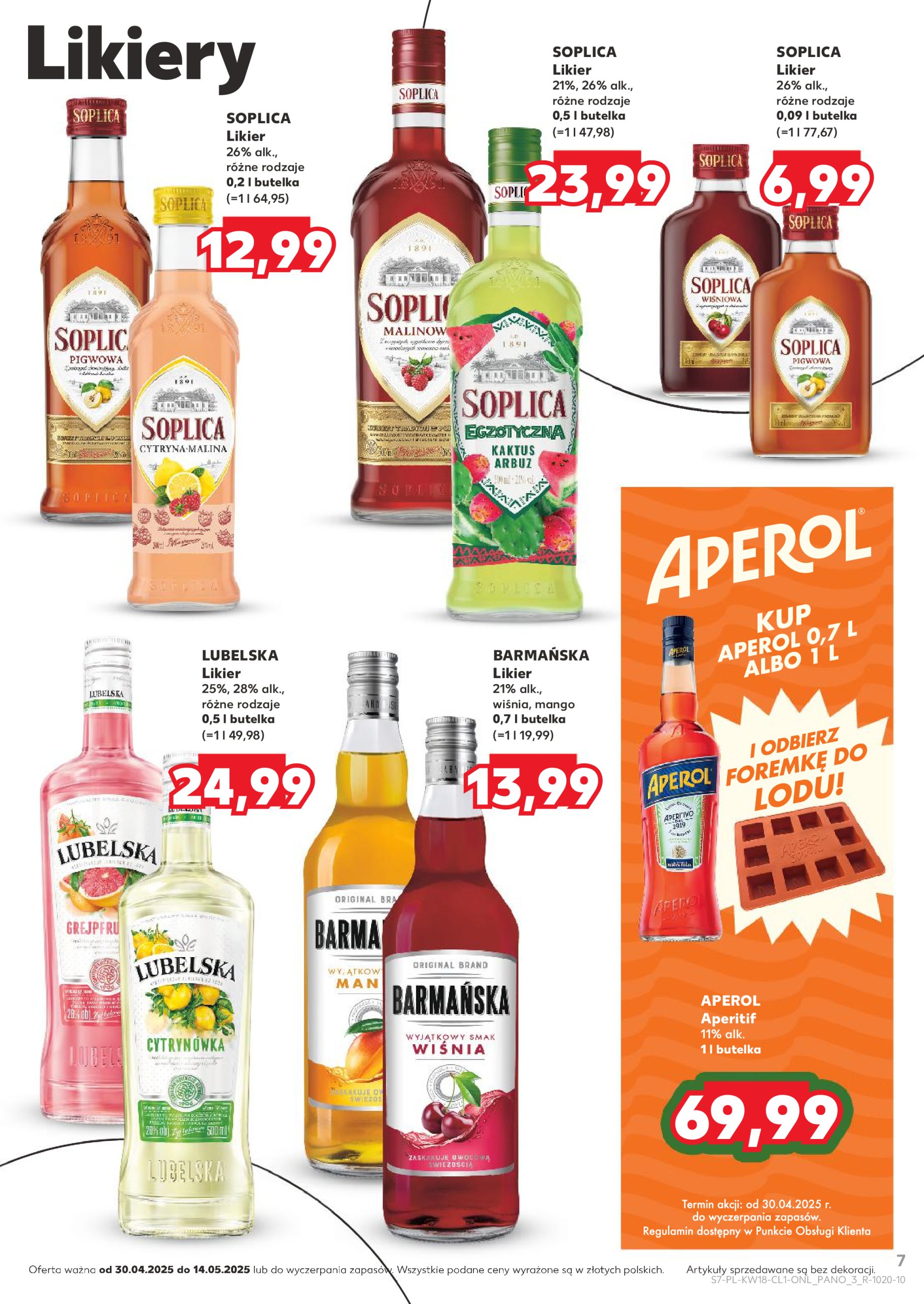 kaufland - Kaufland - Barek gazetka ważna od 30.04. - 14.05. - page: 7