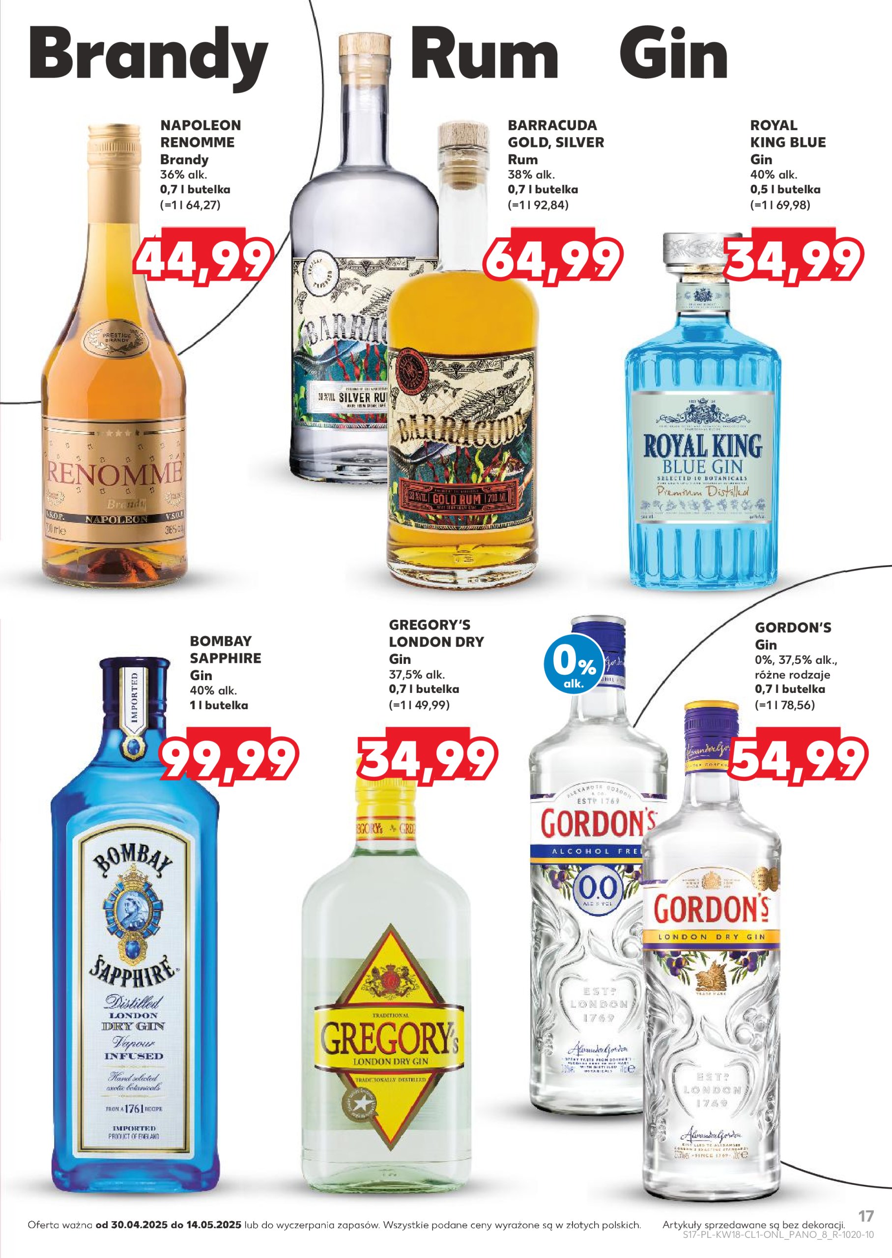 kaufland - Kaufland - Barek gazetka ważna od 30.04. - 14.05. - page: 17
