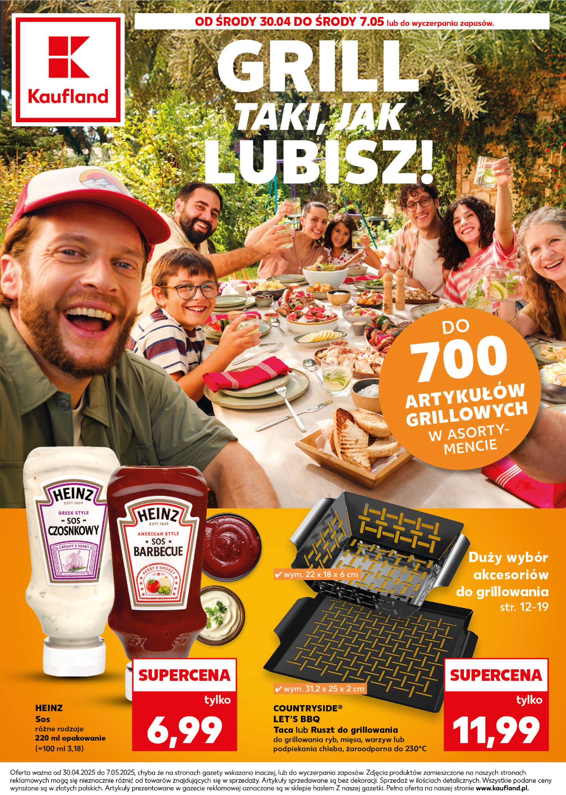 kaufland - Kaufland - Grill gazetka ważna od 30.04. - 07.05.