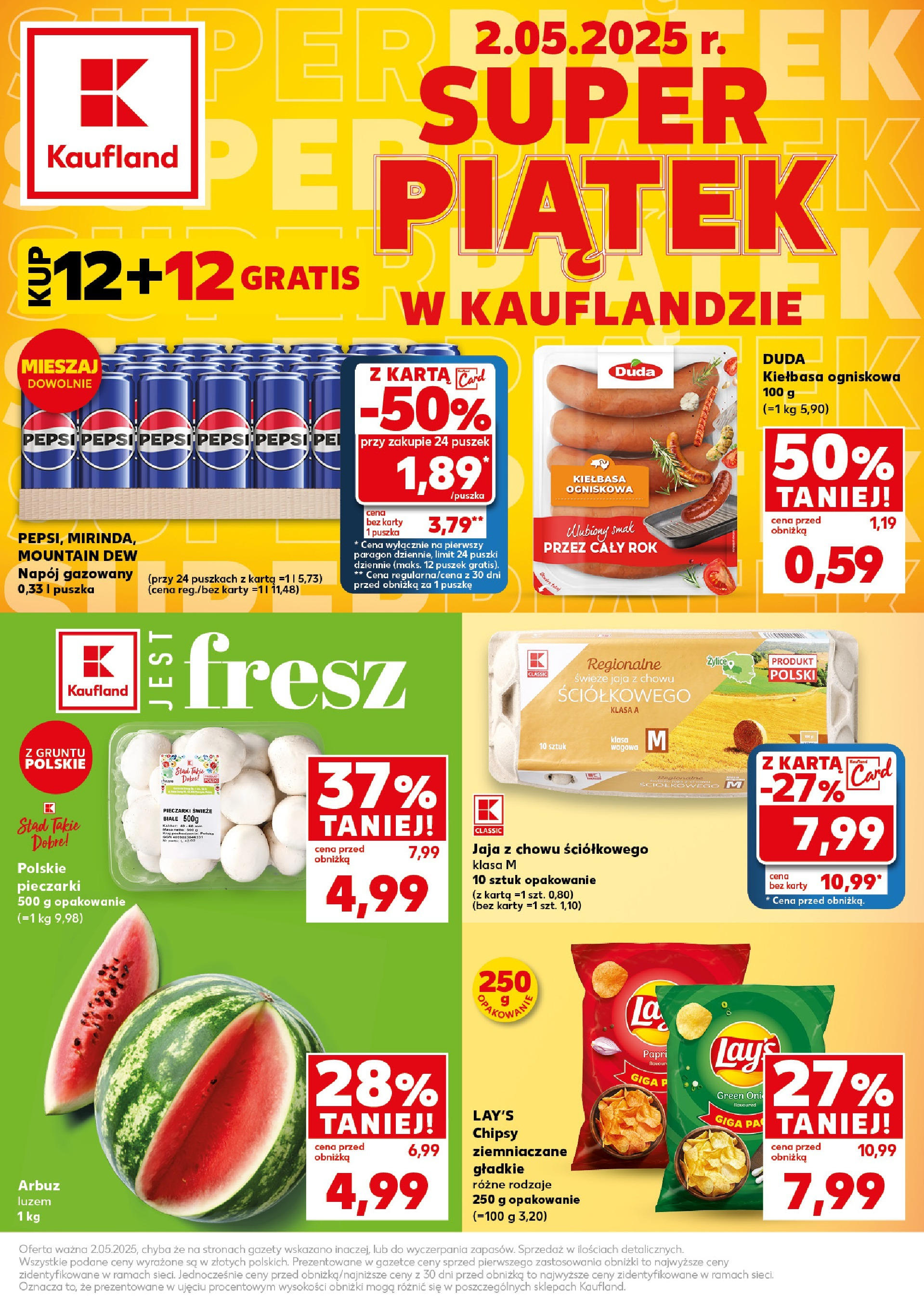 kaufland - Kaufland - Super Piątek gazetka ważna od 02.05. - 02.05.