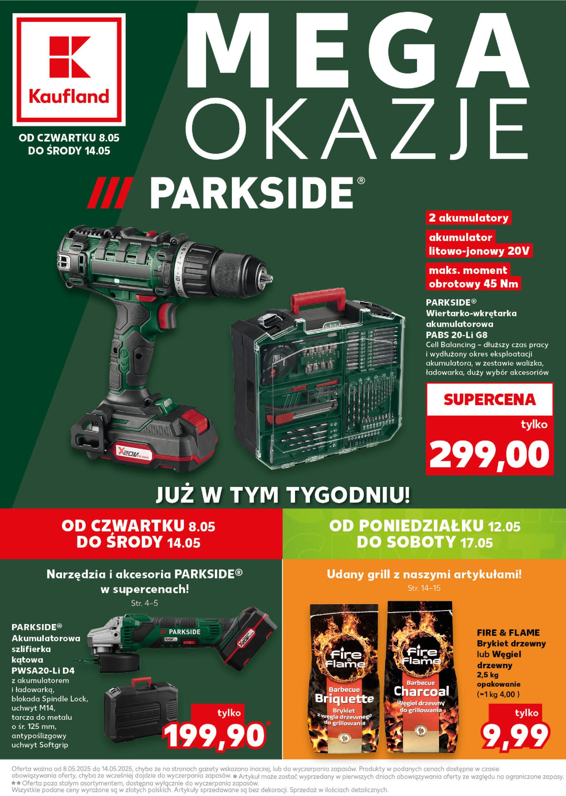 kaufland - Kaufland - Mega okazje gazetka ważna od 08.05. - 14.05.