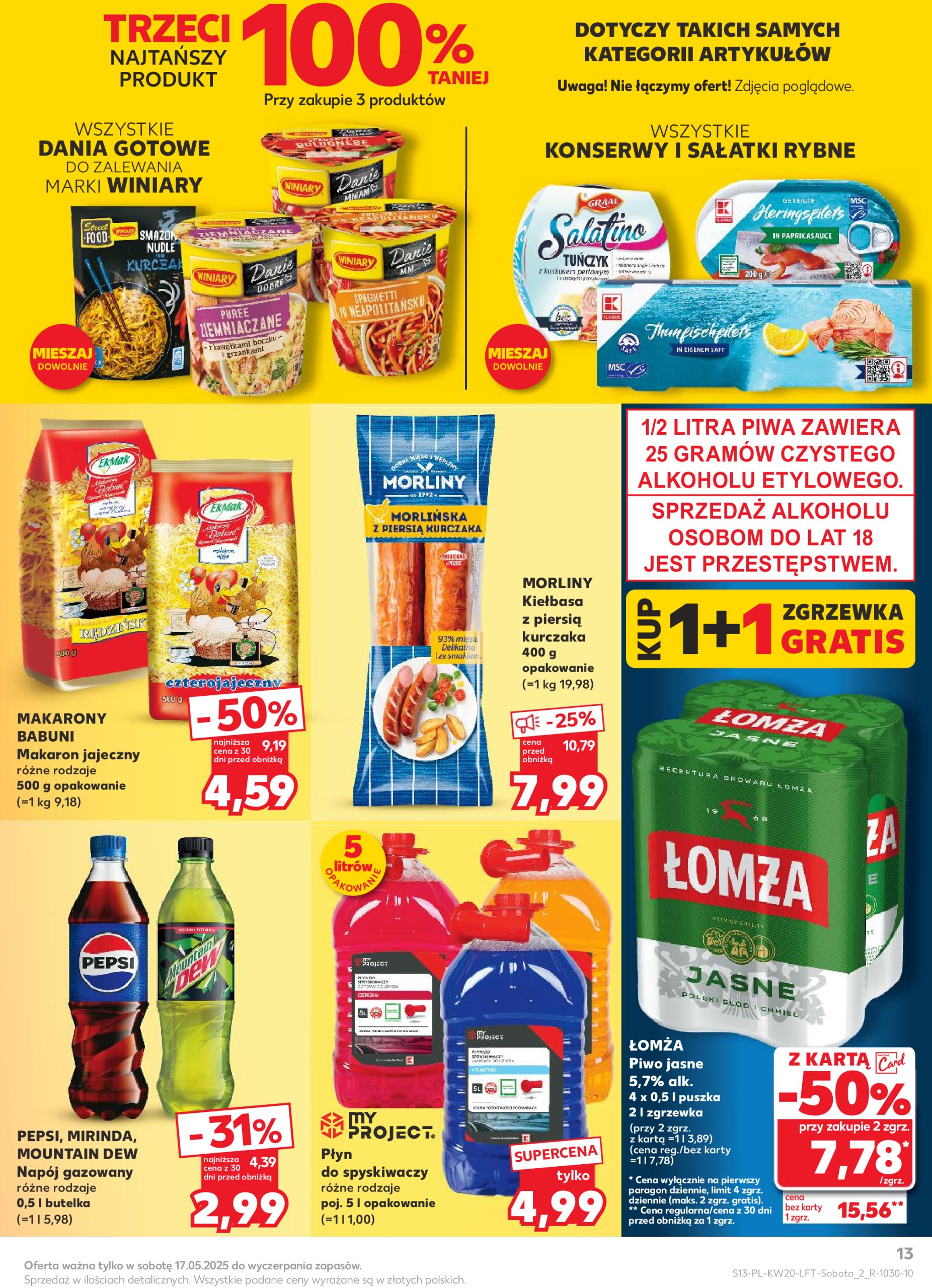 kaufland - Kaufland gazetka ważna od 15.05. - 21.05. - page: 13 kaufland - Kaufland gazetka ważna od 15.05. - 21.05. - page: 13