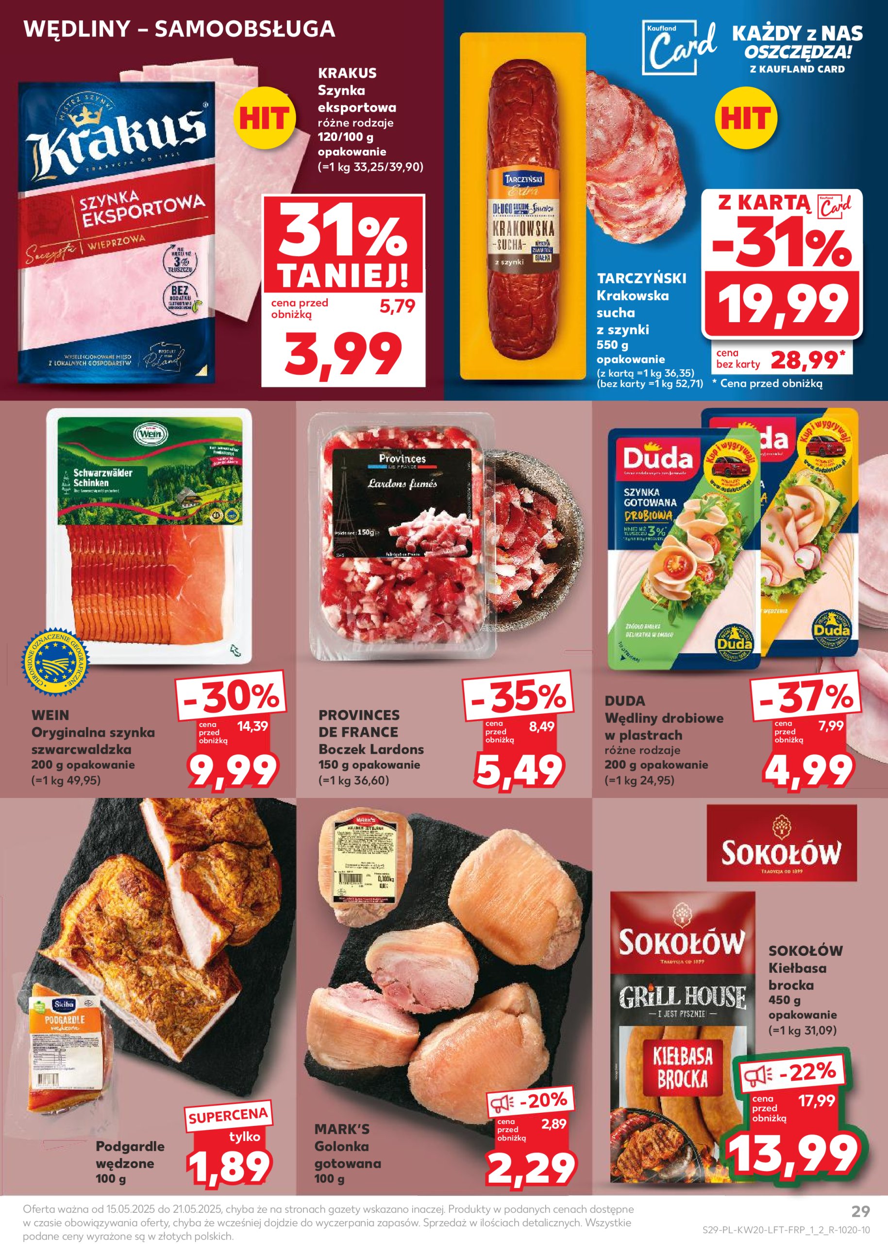 kaufland - Kaufland gazetka ważna od 15.05. - 21.05. - page: 29 kaufland - Kaufland gazetka ważna od 15.05. - 21.05. - page: 29