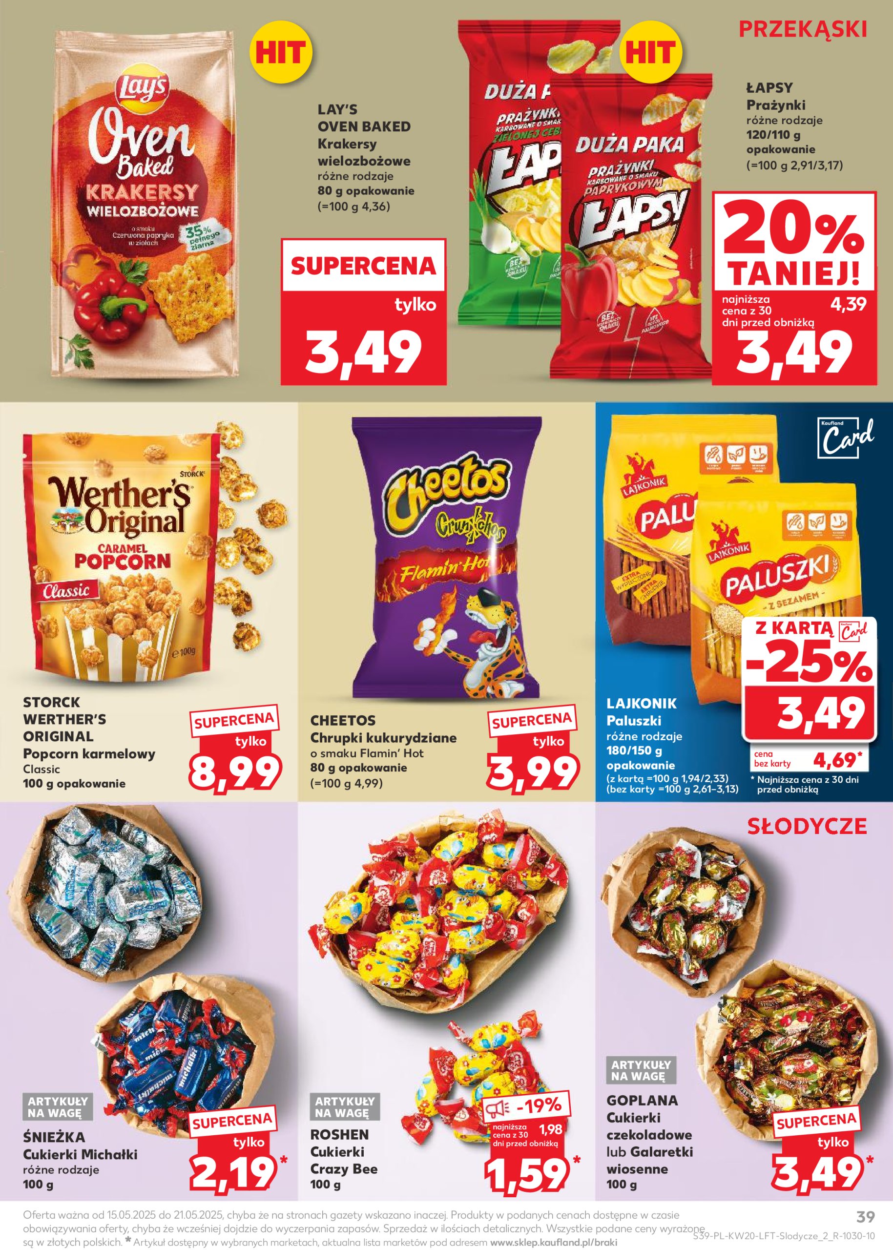 kaufland - Kaufland gazetka ważna od 15.05. - 21.05. - page: 39 kaufland - Kaufland gazetka ważna od 15.05. - 21.05. - page: 39