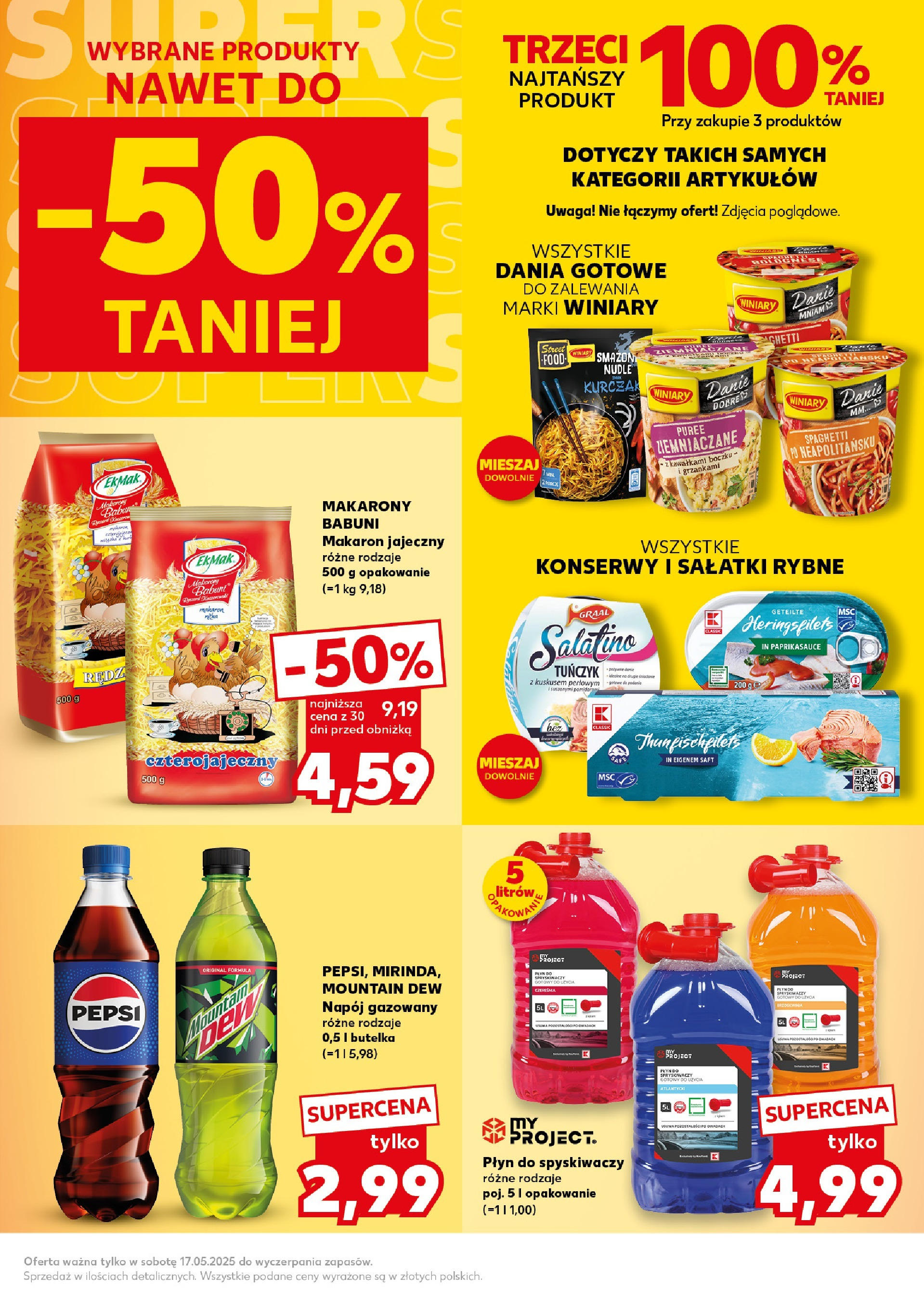 kaufland - Kaufland - Supersobota gazetka ważna od 17.05. - 17.05. - page: 3