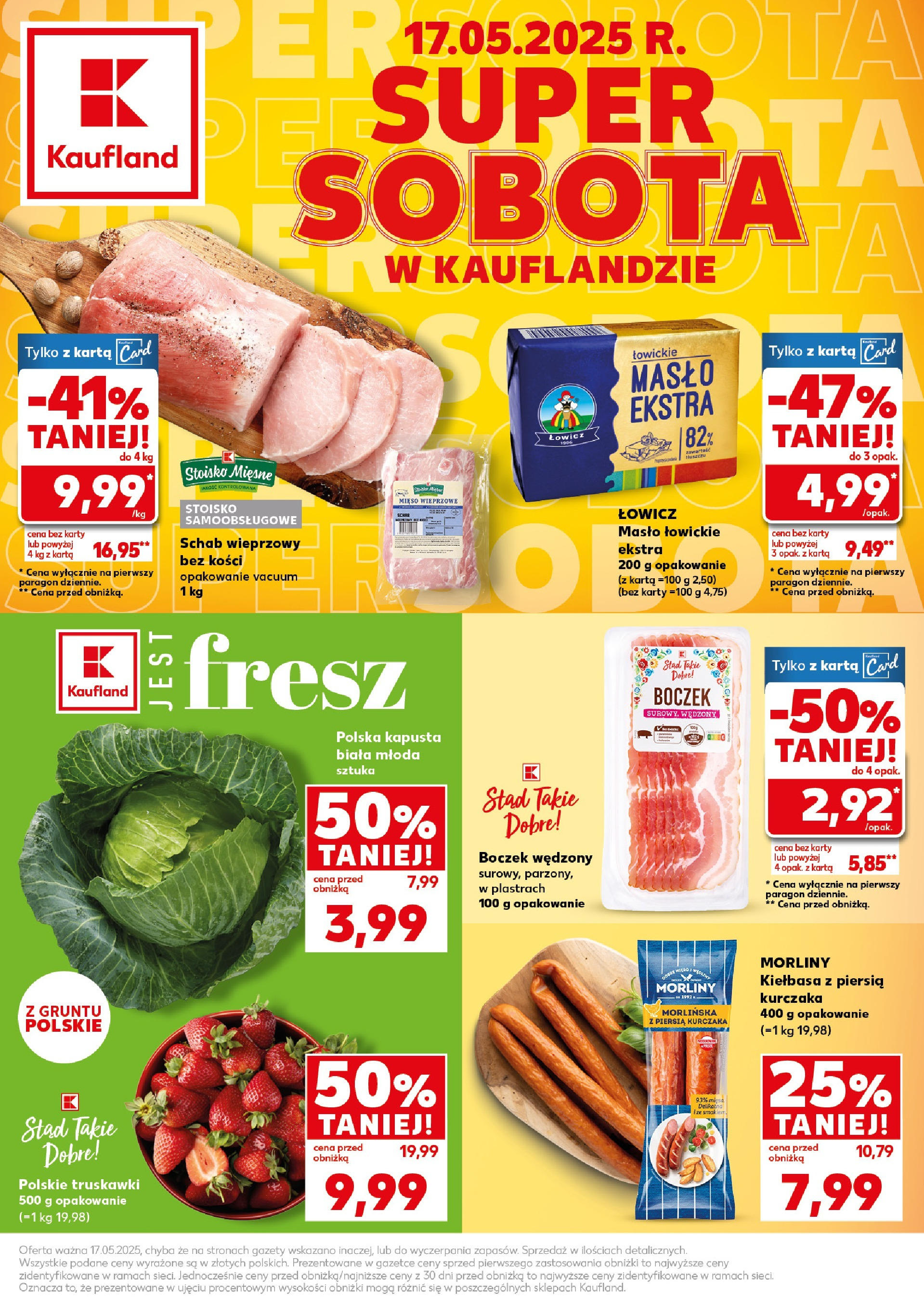 kaufland - Kaufland - Supersobota gazetka ważna od 17.05. - 17.05.